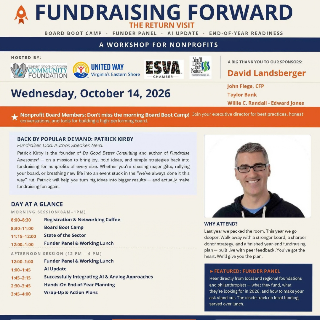 Fundraising Forward - The Return Visit - Afternoon Session