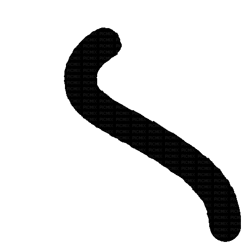 A silhouette of a rooster against a black background, created with the word 'PICMIX' repeatedly arranged in different shades to form the shape.