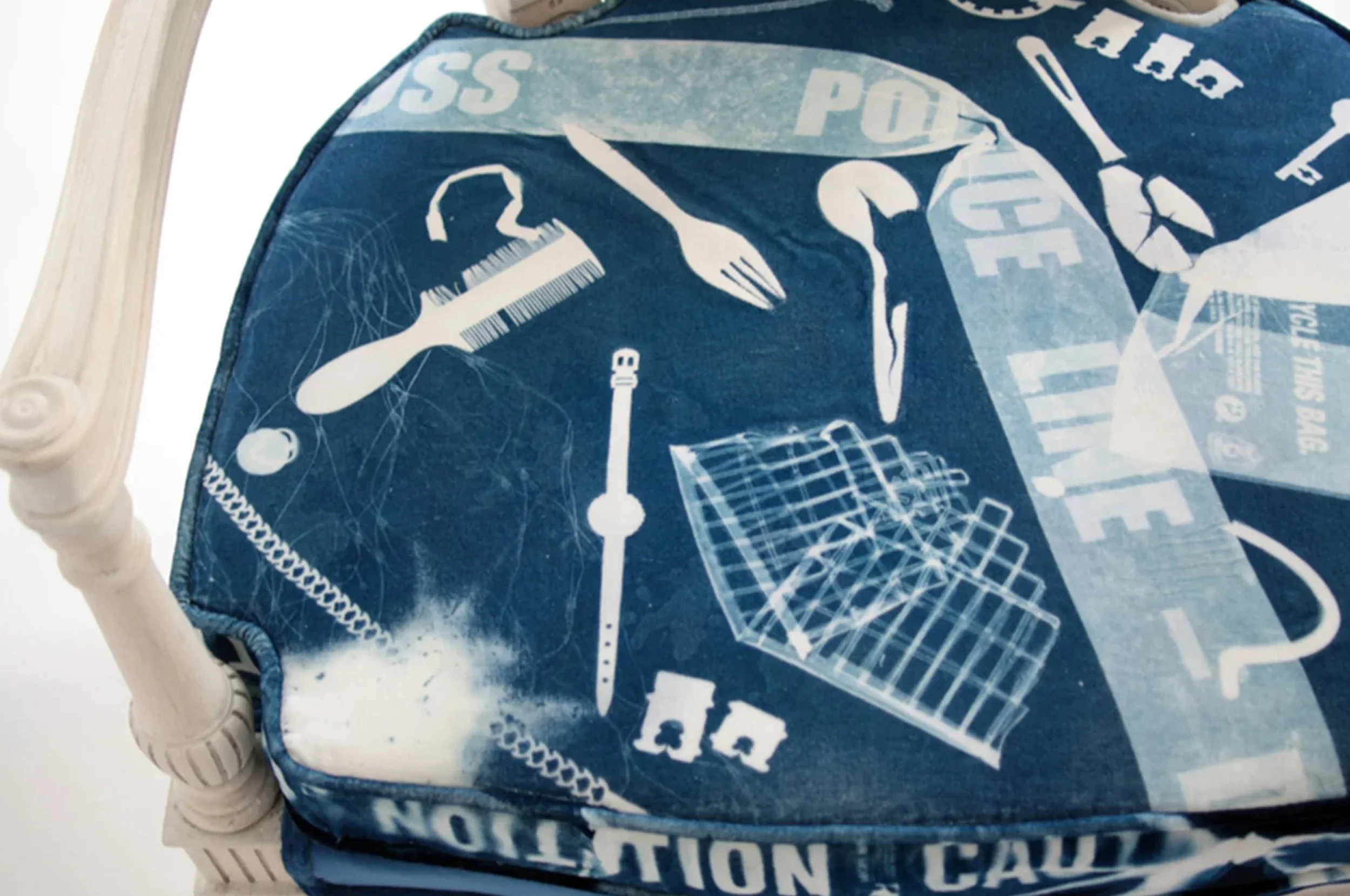 Detail from "Tidemarks I."