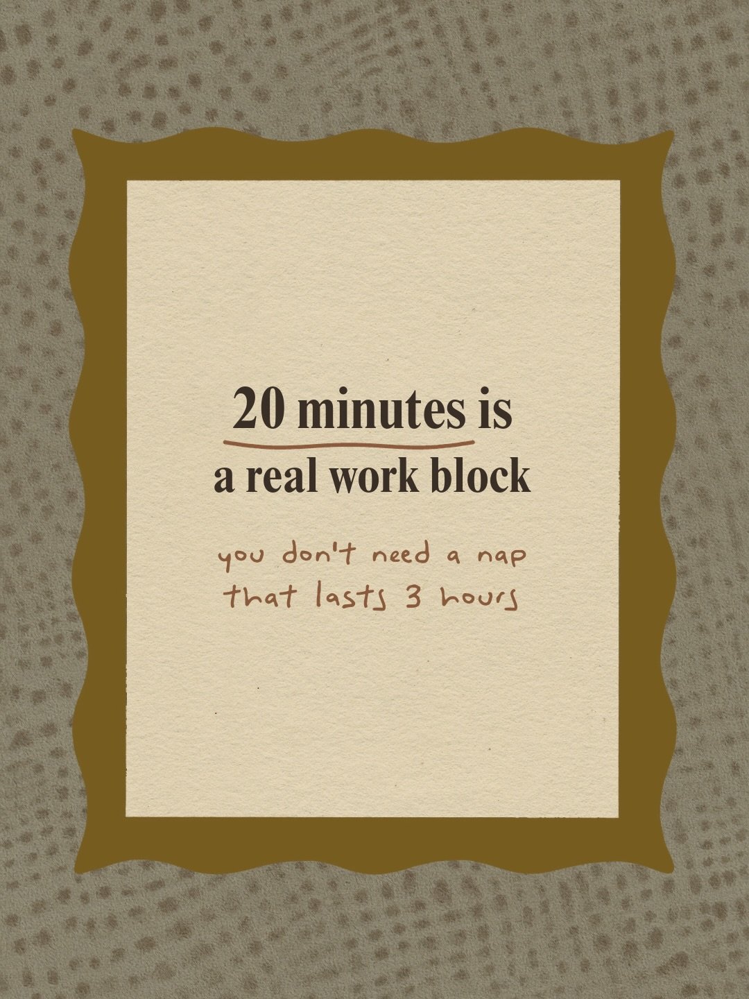 comment &ldquo;20&rdquo; and i&rsquo;ll send you my starter kit 💌

i built the first version of everything i sell in 20-minute pieces.

not because it&rsquo;s optimal. because that&rsquo;s what i had!

the math is boring but it works! 20 minutes a d