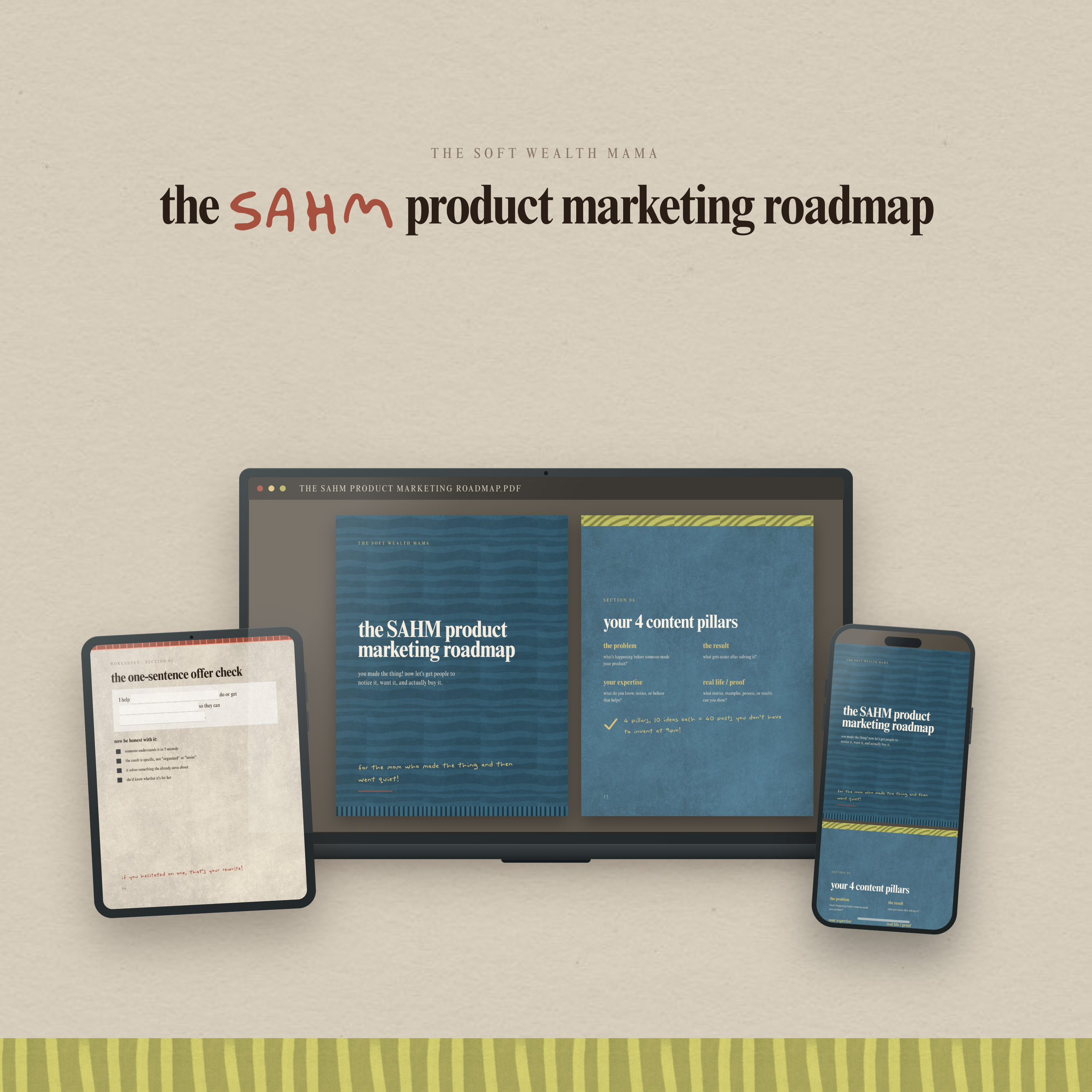 The SAHM Marketing Roadmap