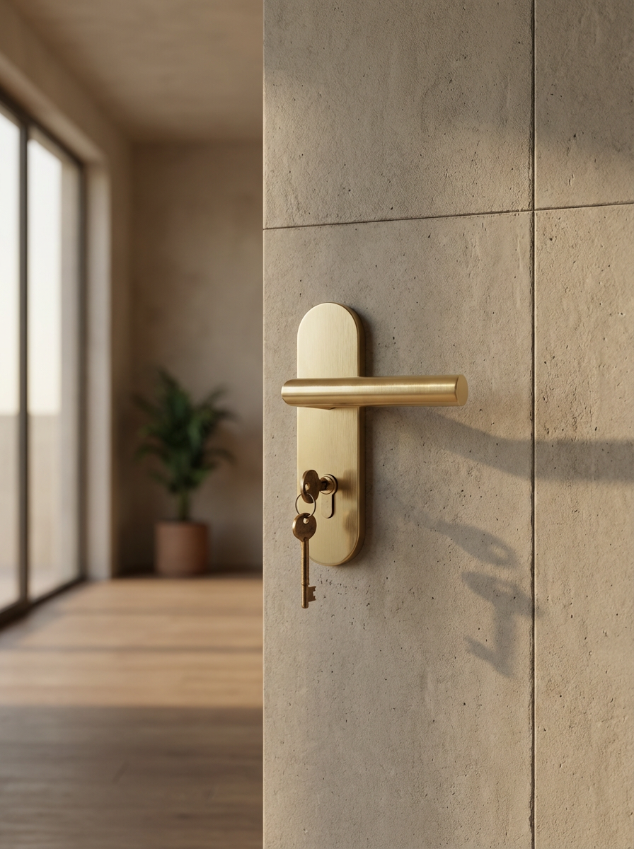 Brass Door Handle