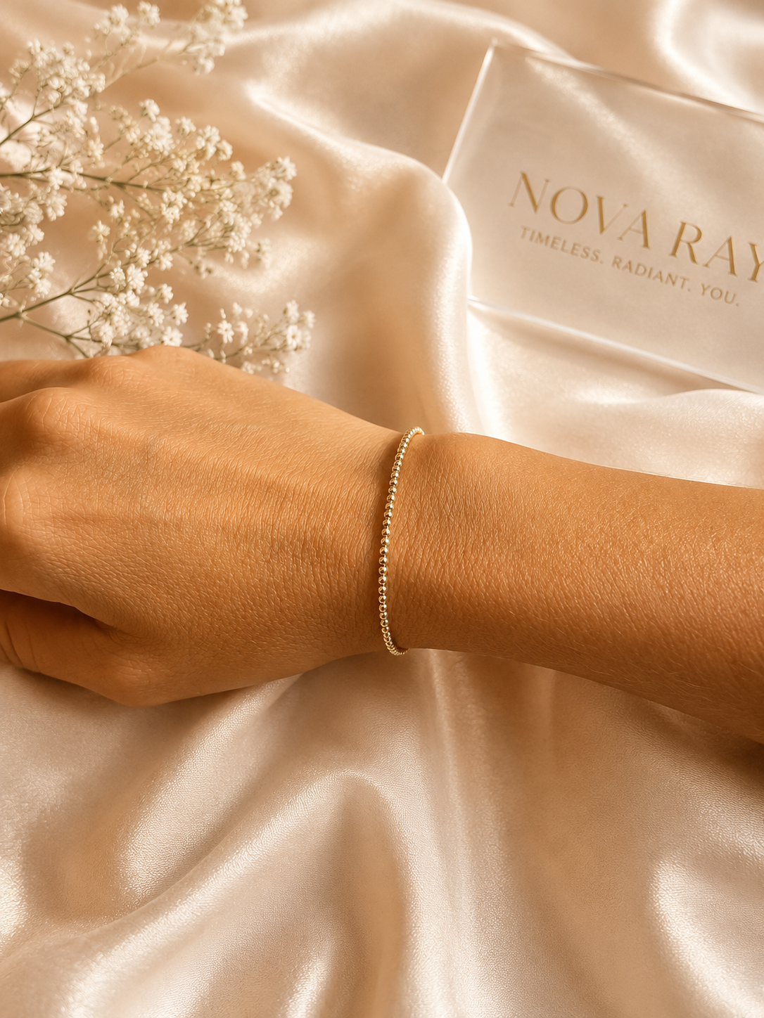 Classic gold 2.5mm bracelet