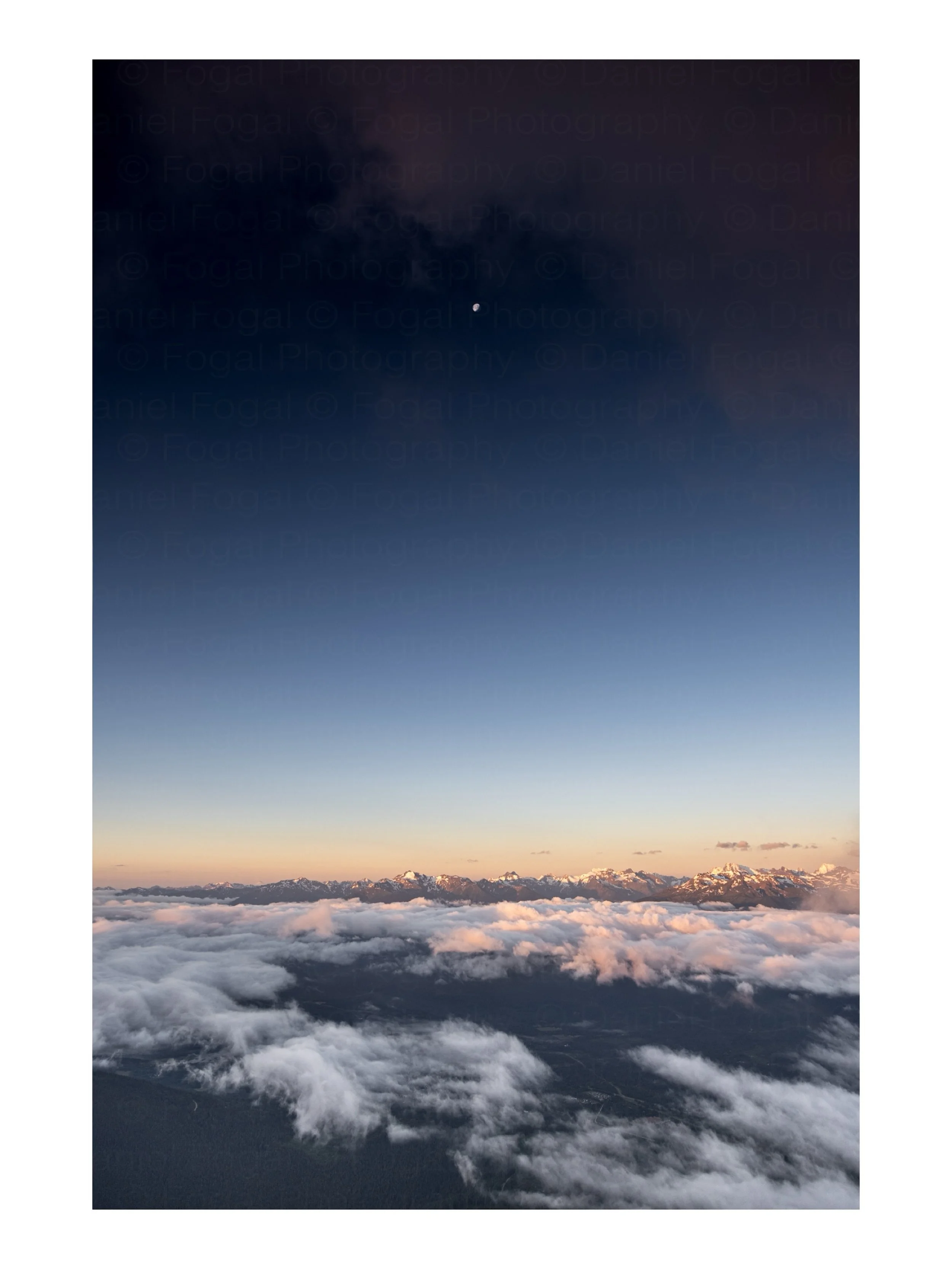 Stratosphere Bliss&mdash;
&bull;
Another addition to my print gallery.
&bull;
Atop Swift Mountain, alone, at daybreak. Sweet bliss washed over me as I looked out at the horizon. Similtaneously feeling on top of the world; and infinitesimally small.
&