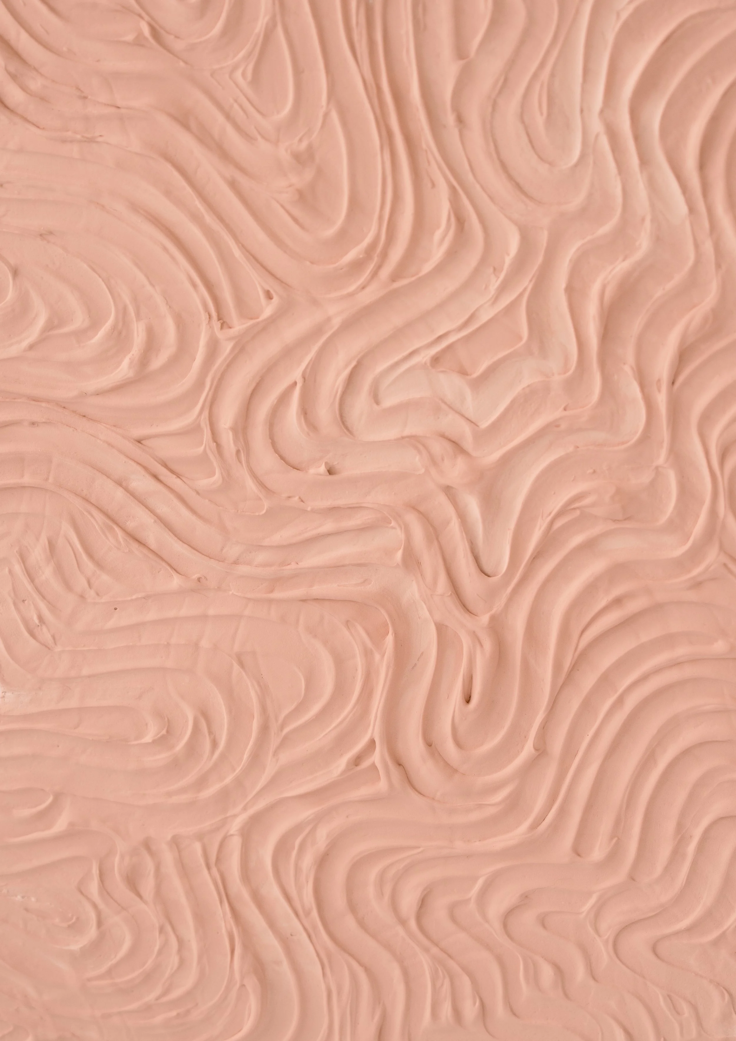 Acryllic paint detail terracotta