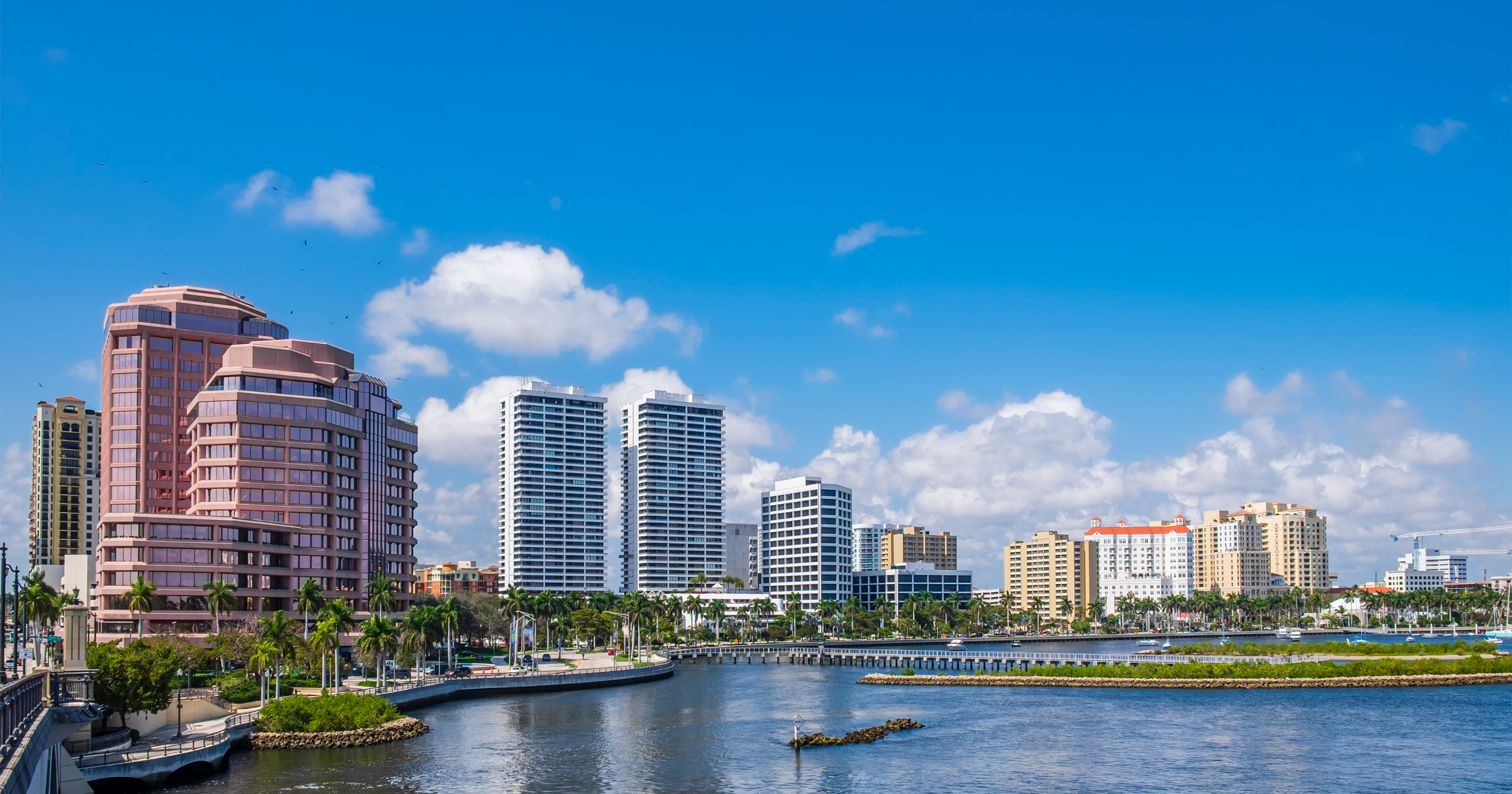 Palm Beach County Skyline