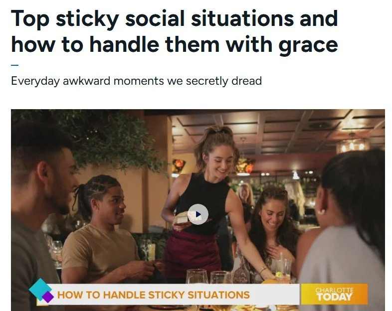 Etiquette expert and keynote speaker Aimee Symington discusses how to handle social situations, workplace etiquette, professional presence and business communication in this TV interview. Discover practical tips for making a confident, polished and p