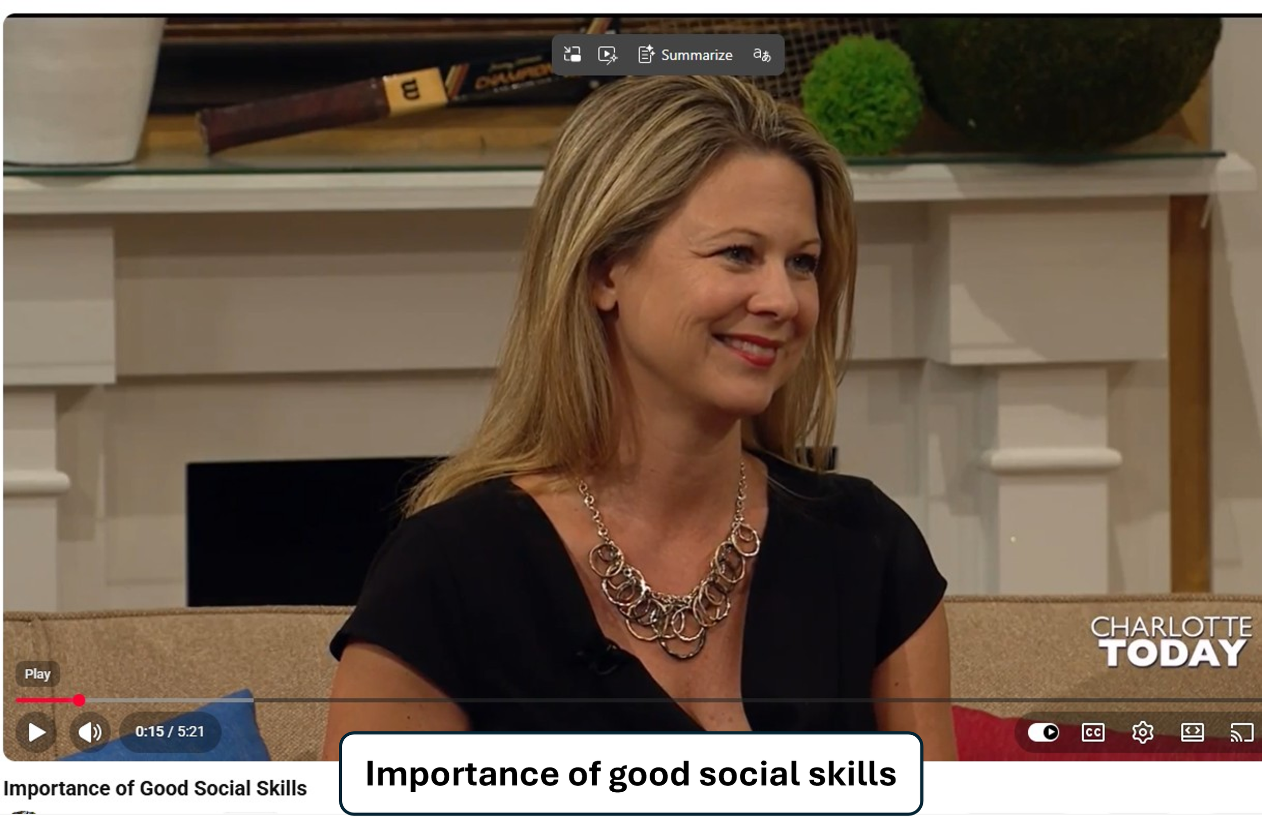 Etiquette expert and keynote speaker Aimee Symington explains how to make a positive first impression through professional presence, body language and business etiquette.