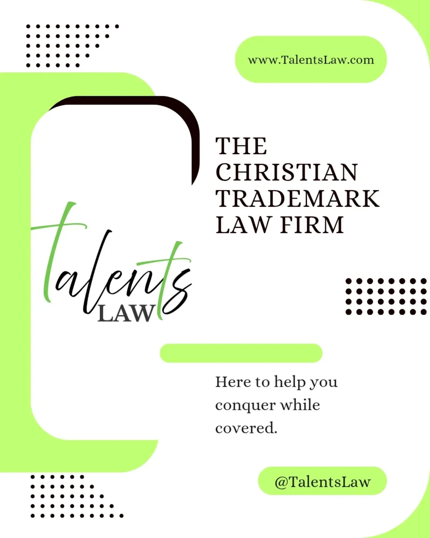 Tap the link in bio to learn more ✨️

#christianbrand #christianlawoffice #christianlawfirm #christianlawyer #christianattorney