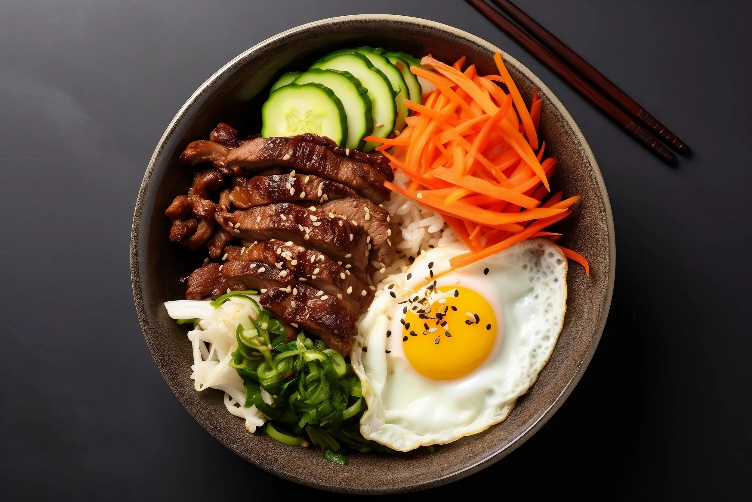 🥩 Korean Bulgogi (Bibimbap)