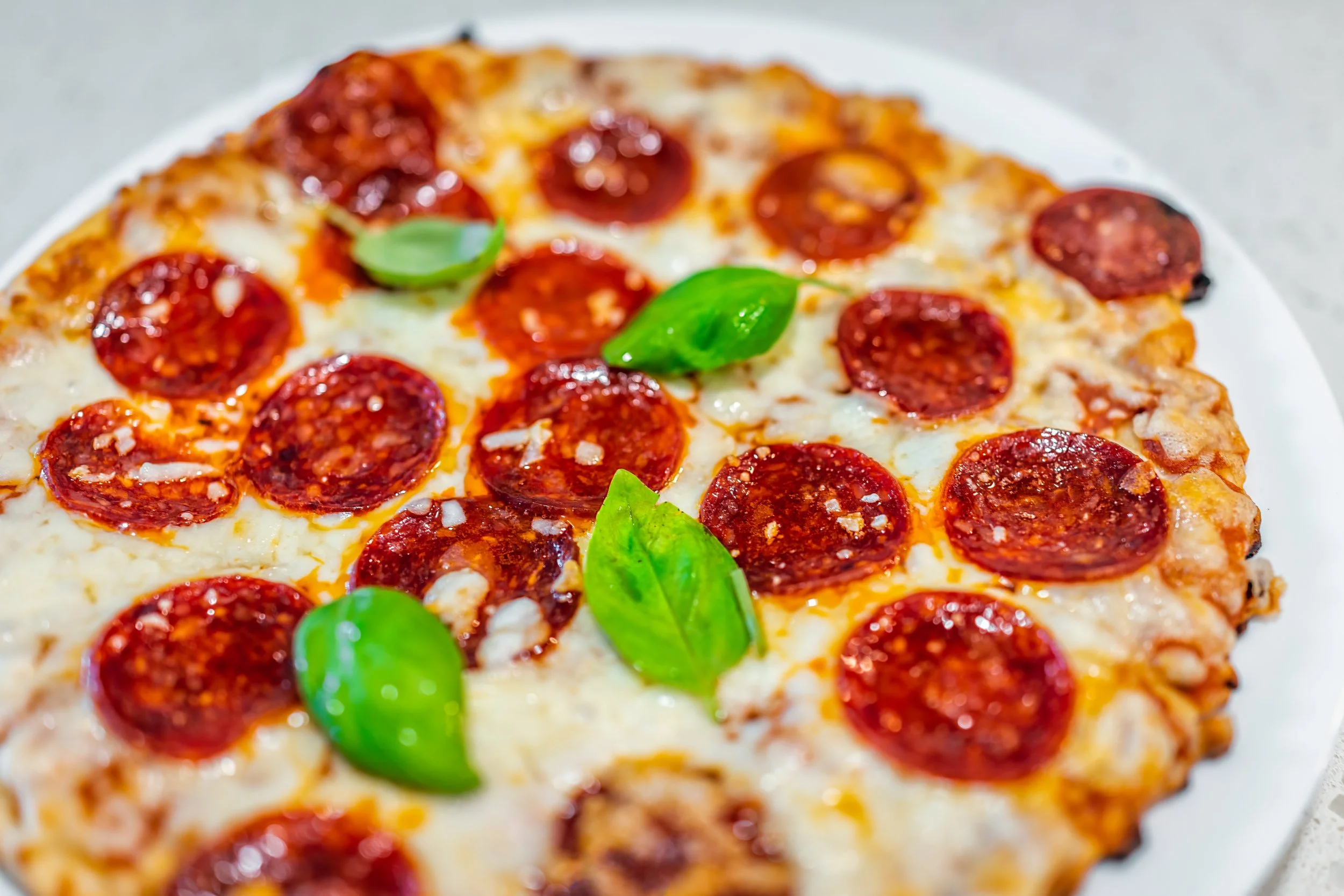 🍕Low-Fat Chicken Crust Pizza