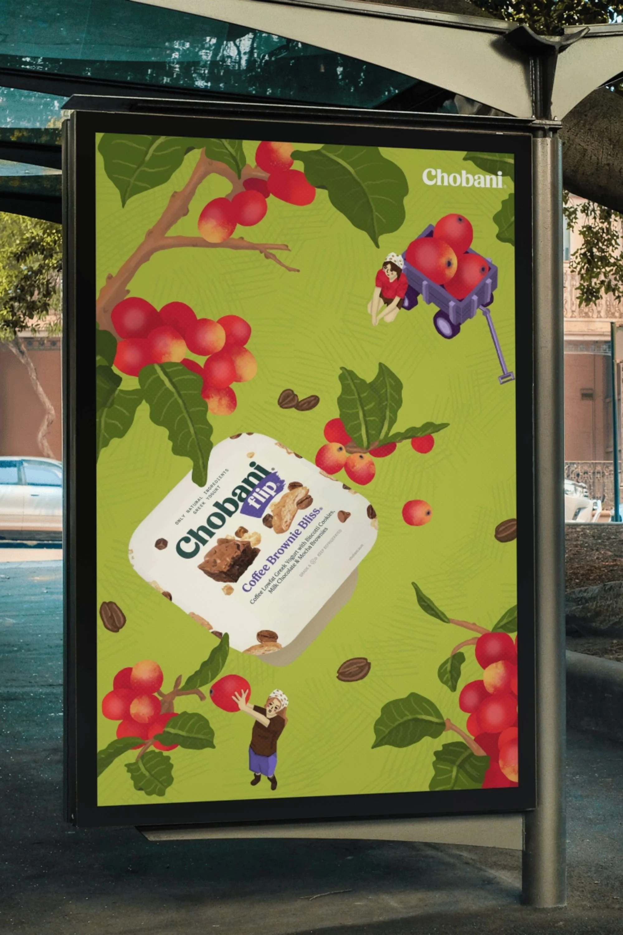 Mockup of the final advertisement poster