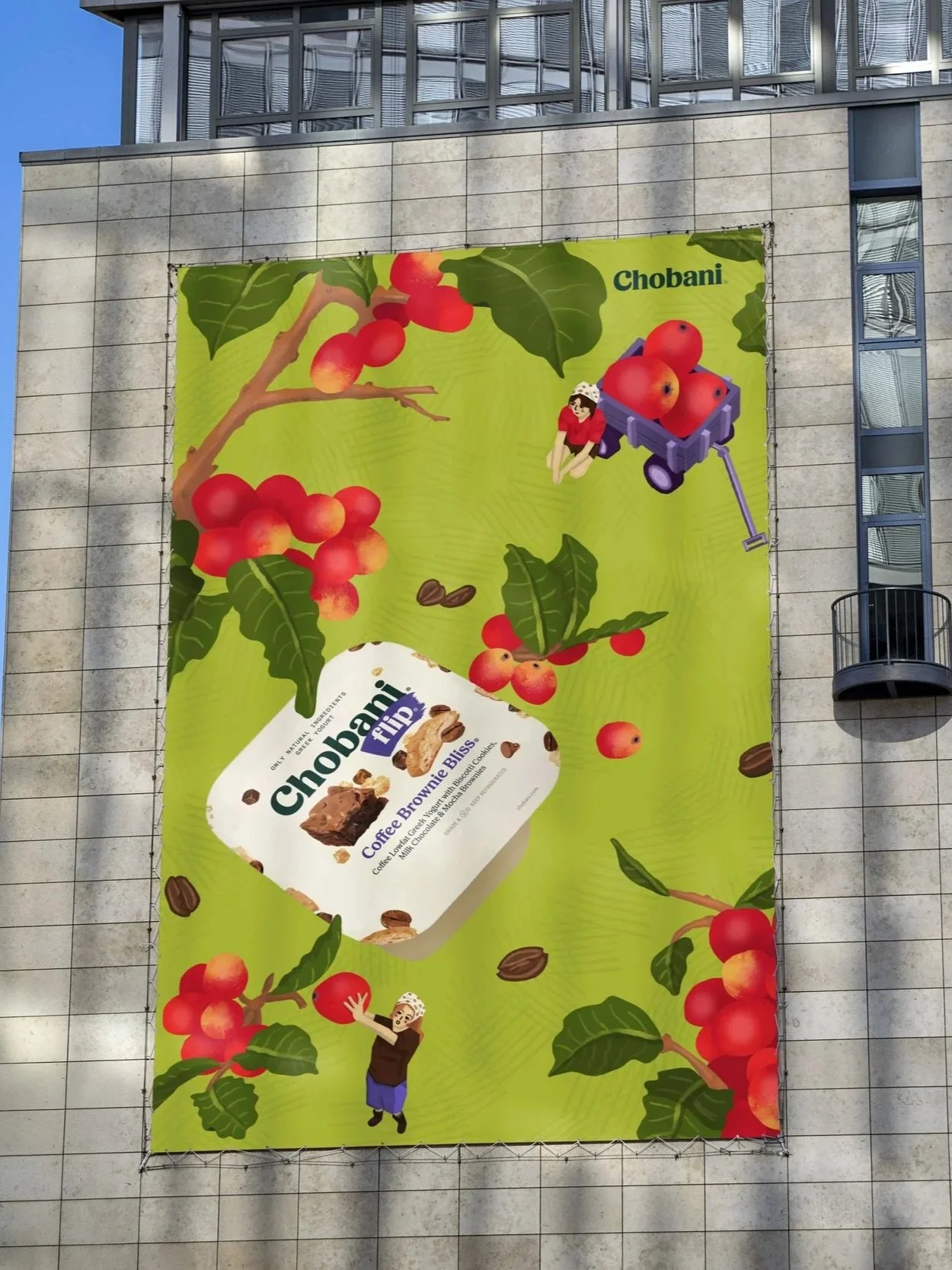 Mockup of the final advertisement poster
