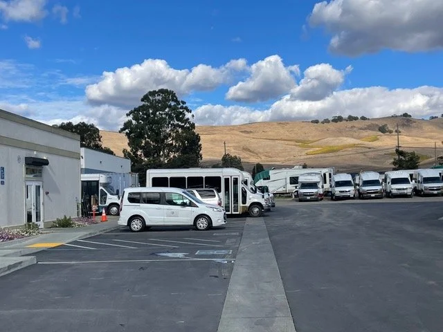 Food truck and trailer parking at South Napa Kitchen in Napa