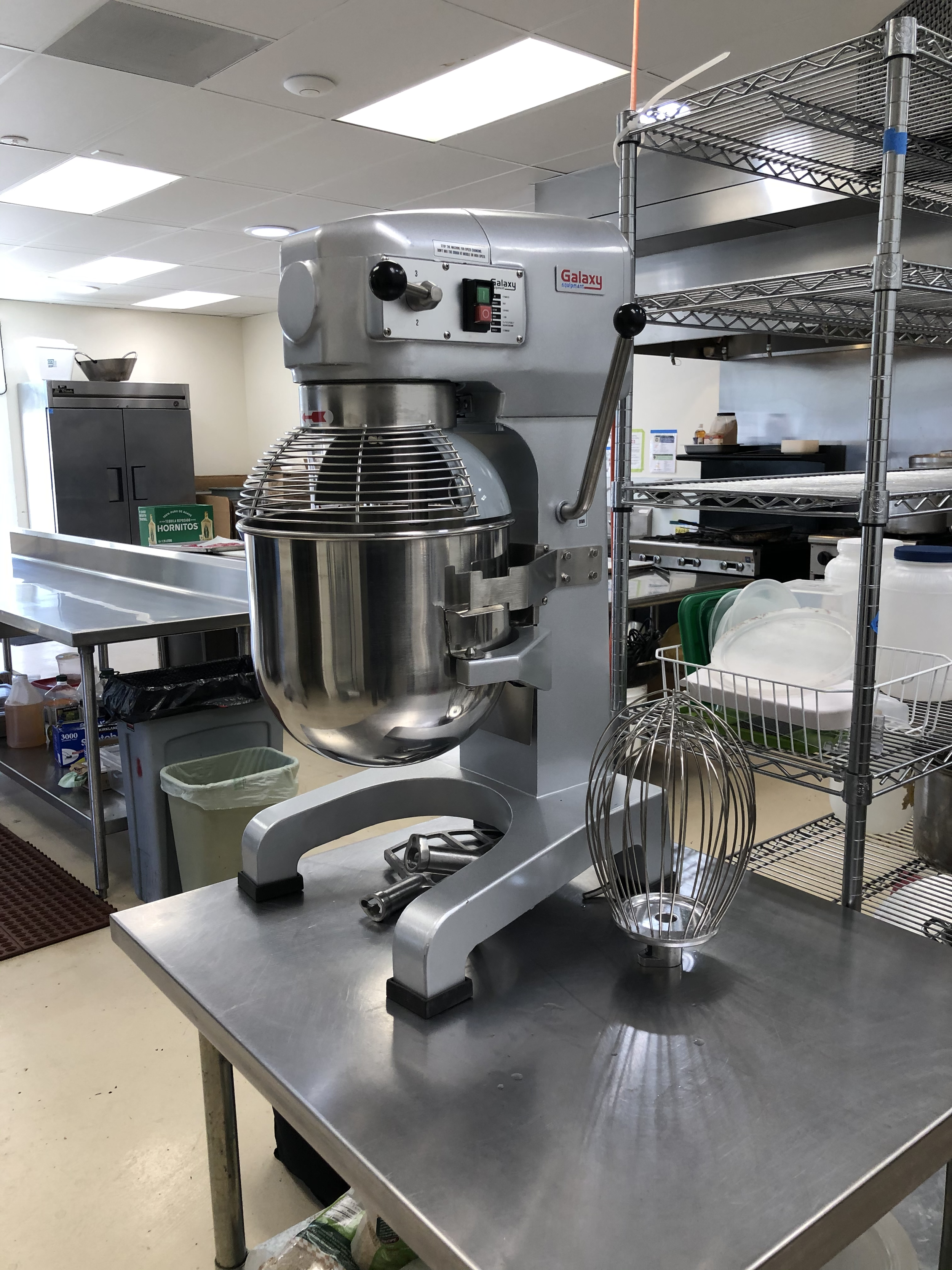 20-quart commercial mixer in the South Napa Kitchen shared kitchen space