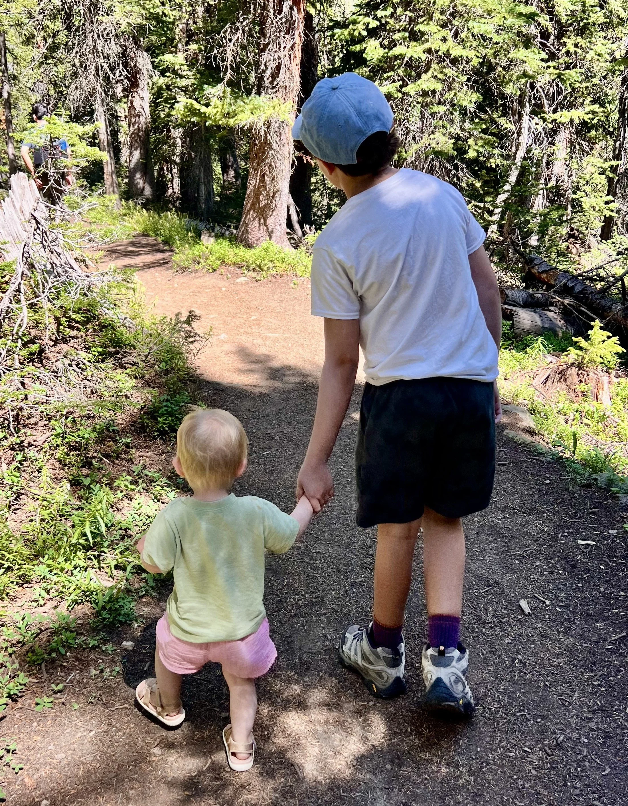 Hiking with littles: when the journey is the destination