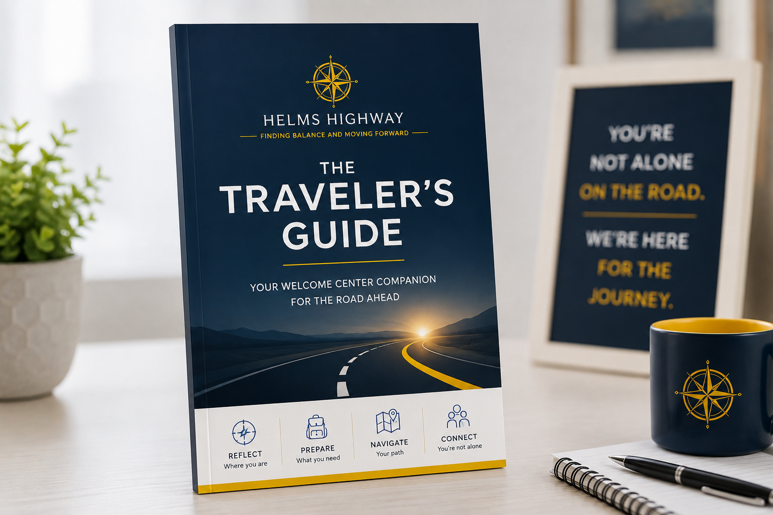 Helms Highway Traveler's Guide, a free resource for reflecting, preparing, navigating and connecting along your career journey