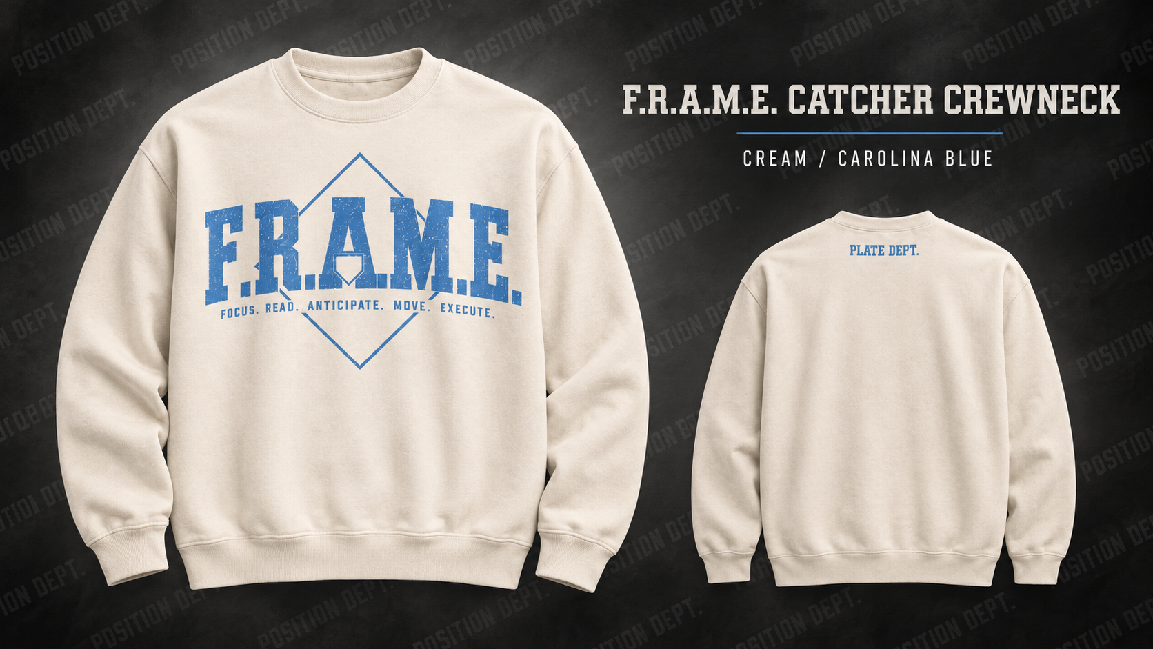 F.R.A.M.E. Catcher Crewneck