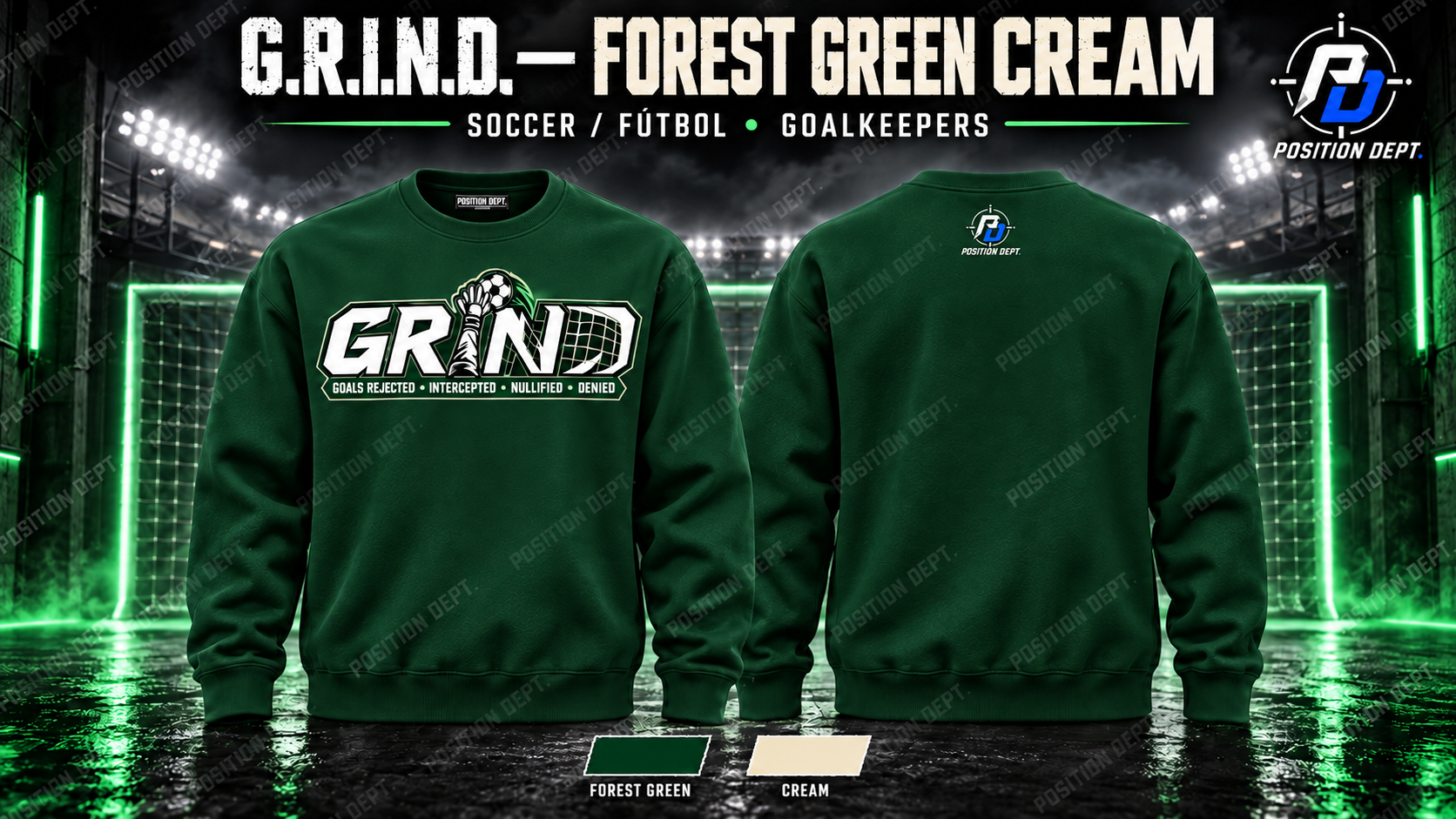 GRIND-forest-green-cream-crewneck-16x9.png
