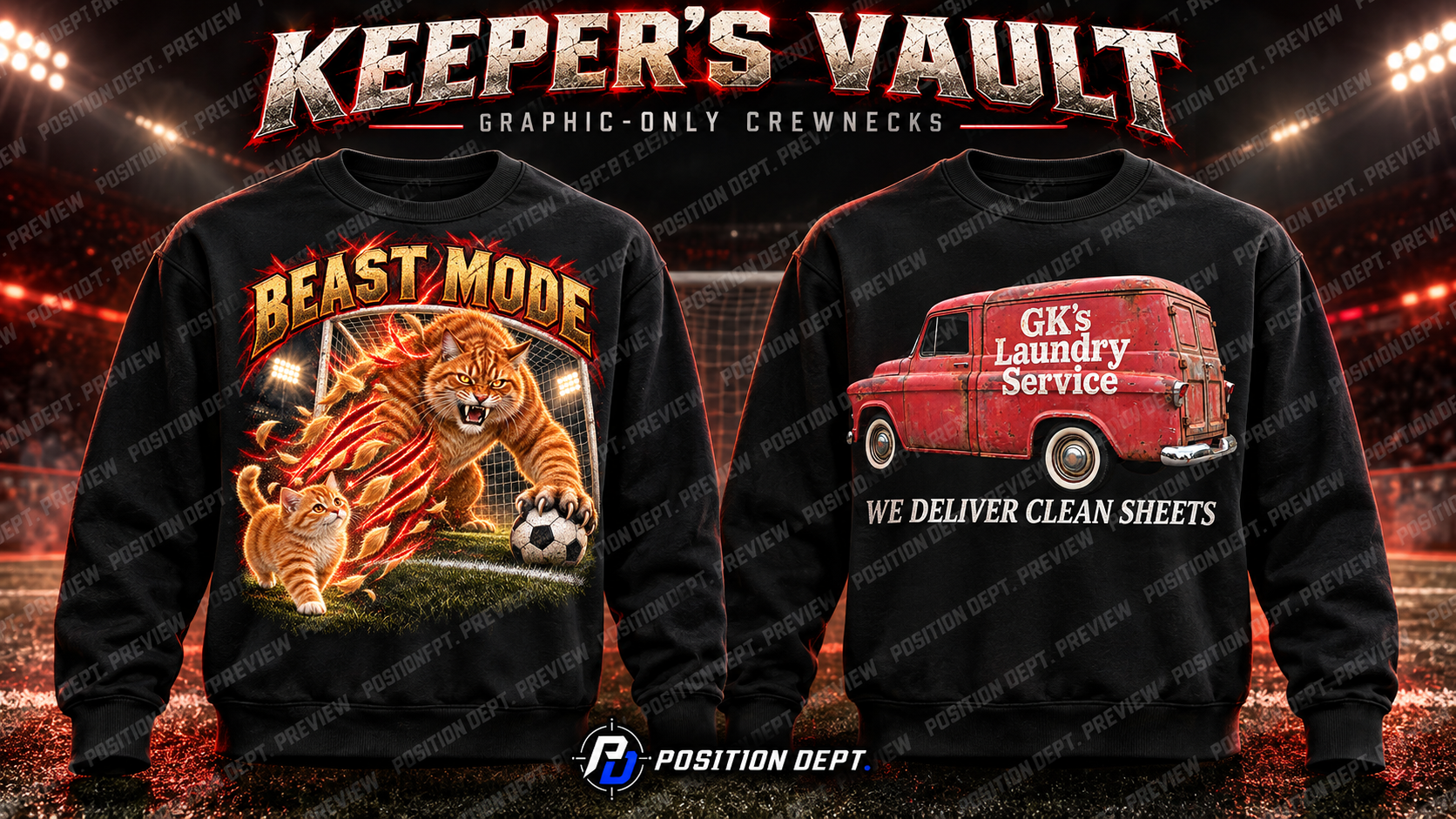 Keeper’s Vault Graphic-Only Crewneck