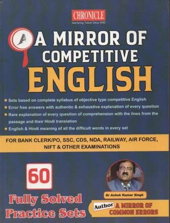 A Mirror Of Competitive English (60 Fully Solved Practice Sets) By Dr. Ashok Kumar Singh (Copy)