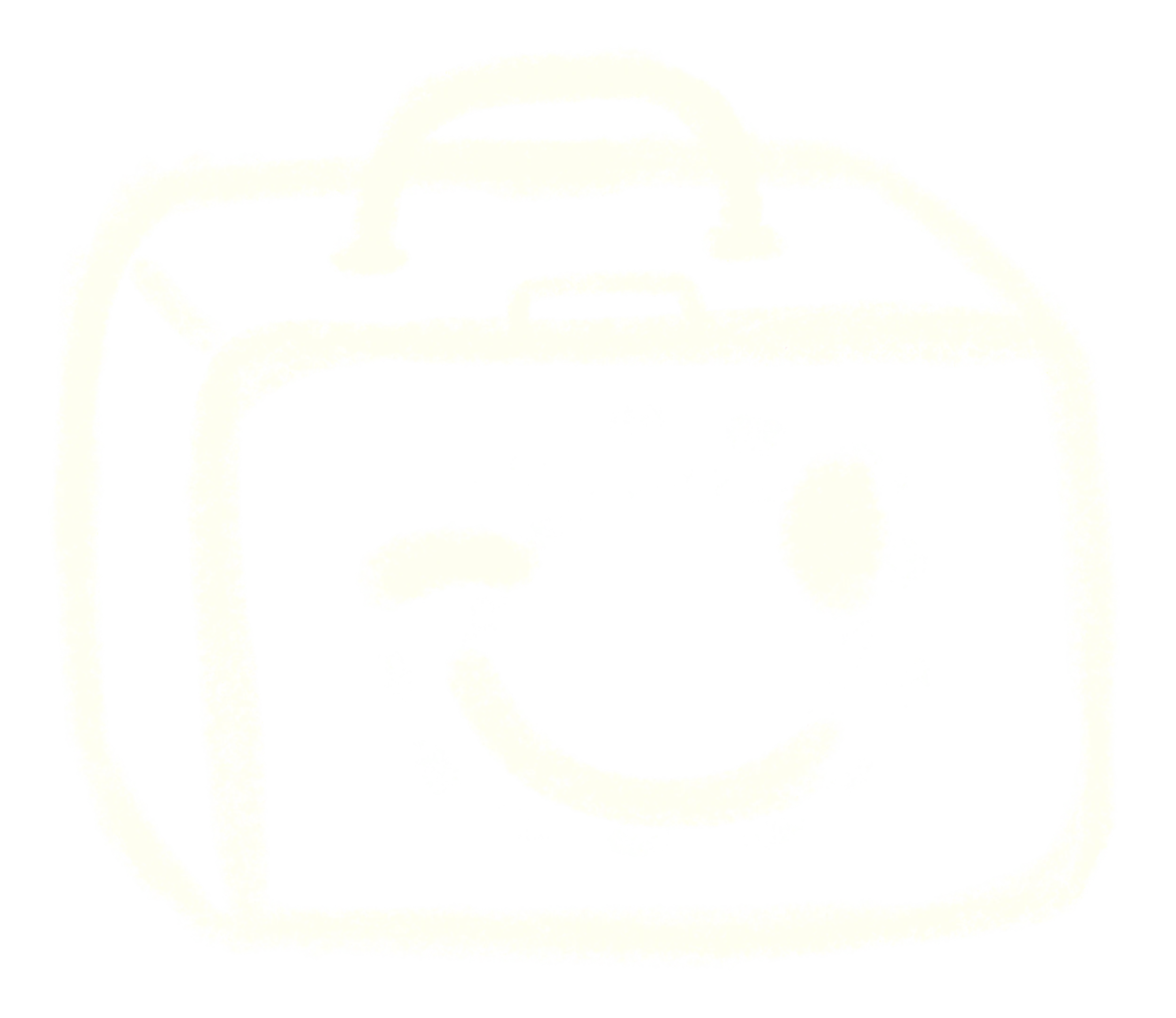 Line drawing of a wheelchair