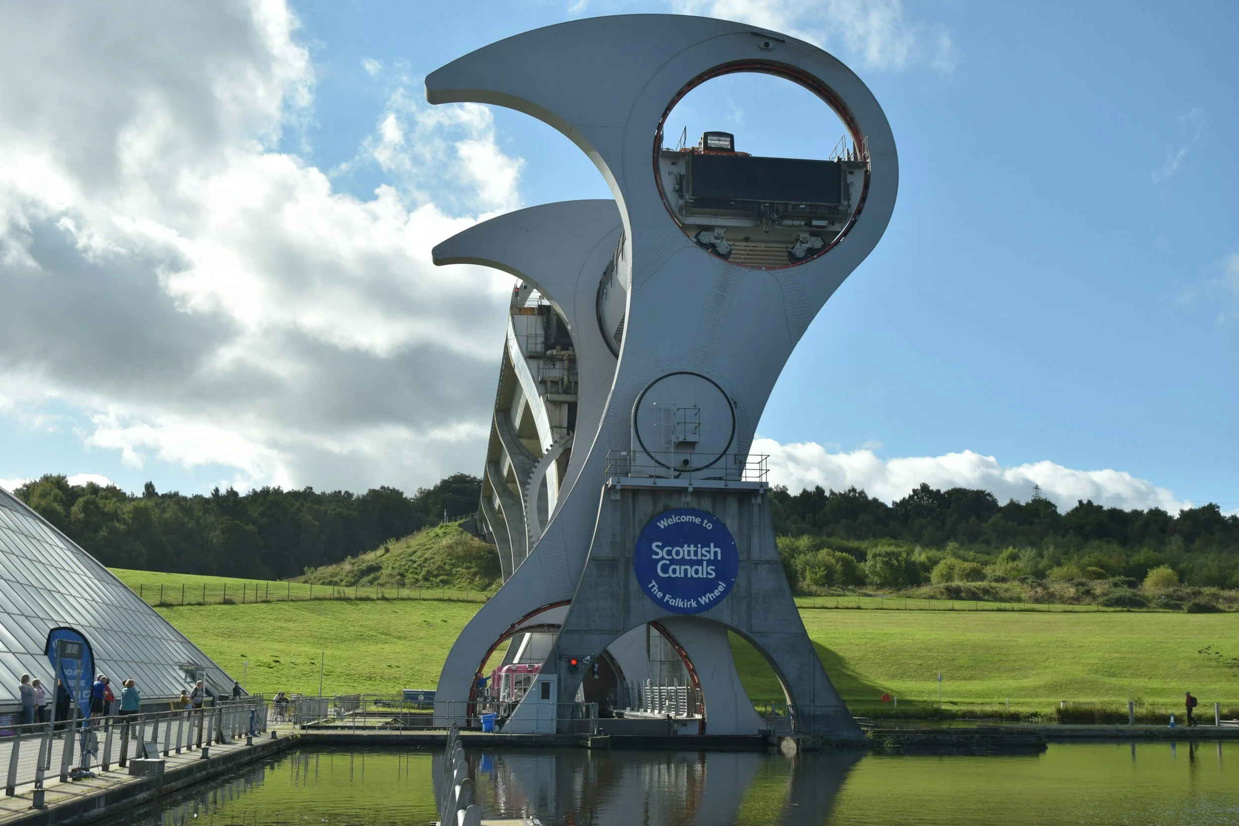 Abseil the Falkirk Wheel