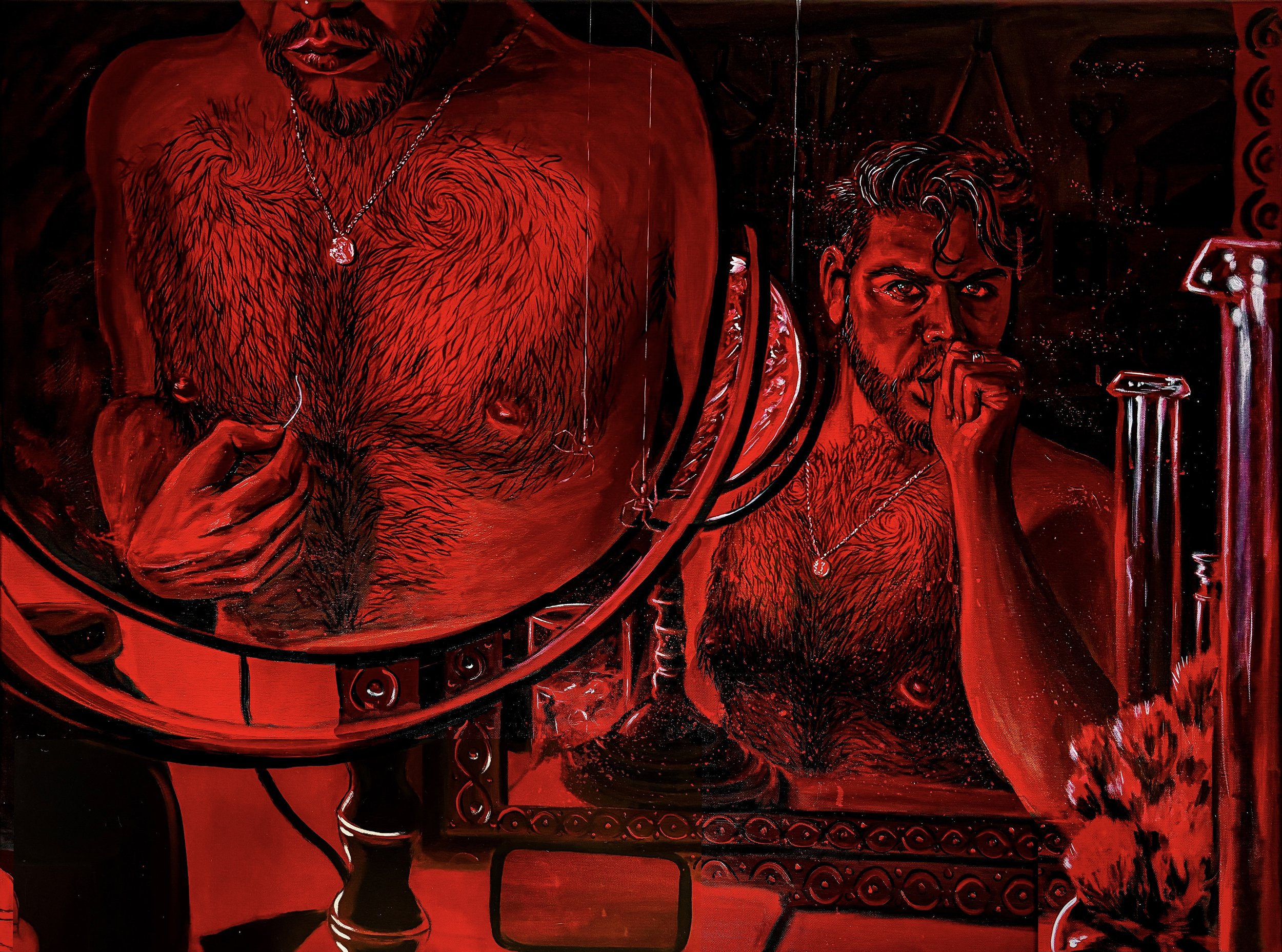 30/60, 
oil on canvas 
36 x 48 inches 
2024 