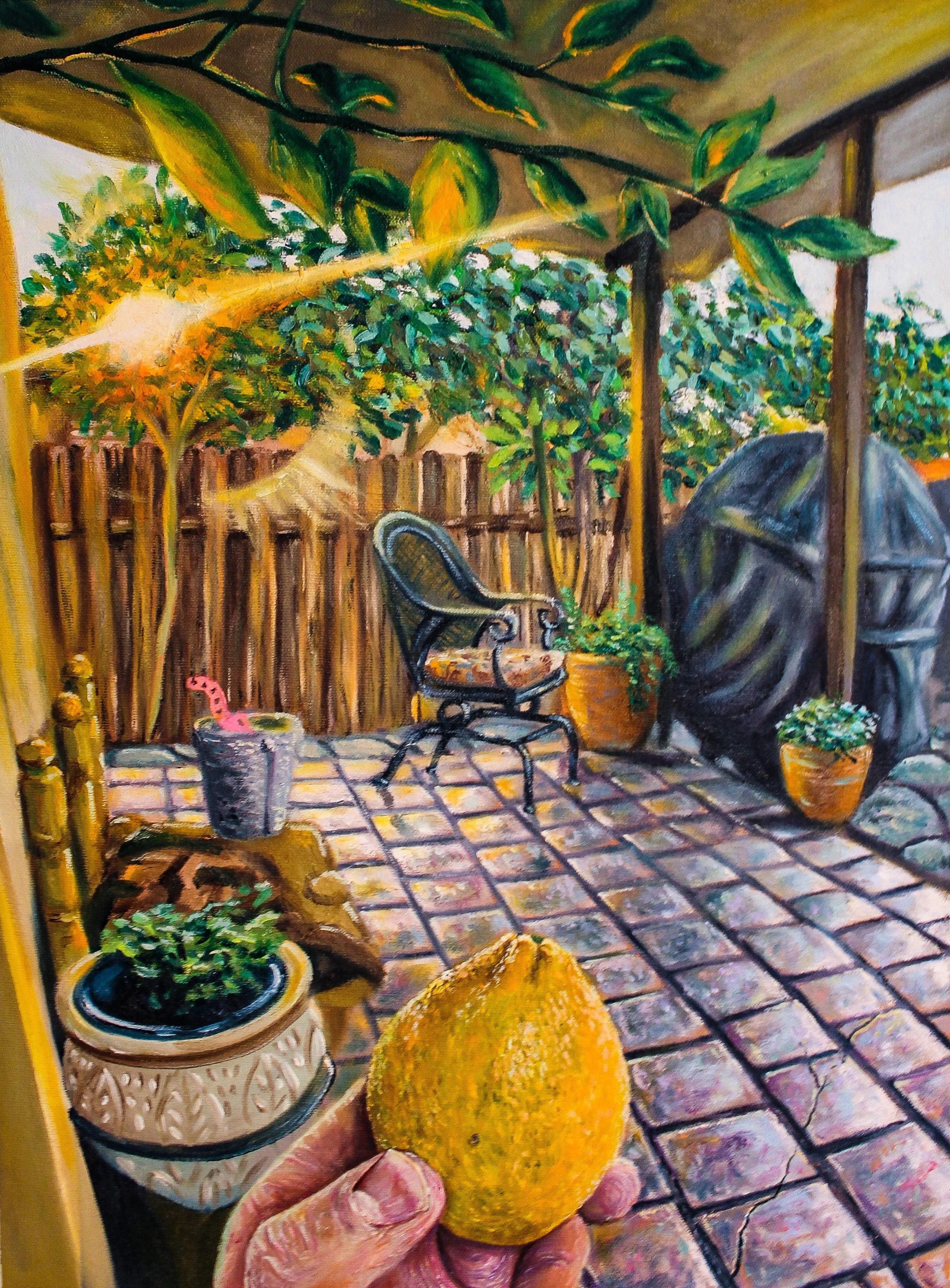 Mi Mas Querido Recuerdo, 
oil on canvas 
14.5 x 19.5 in
2019