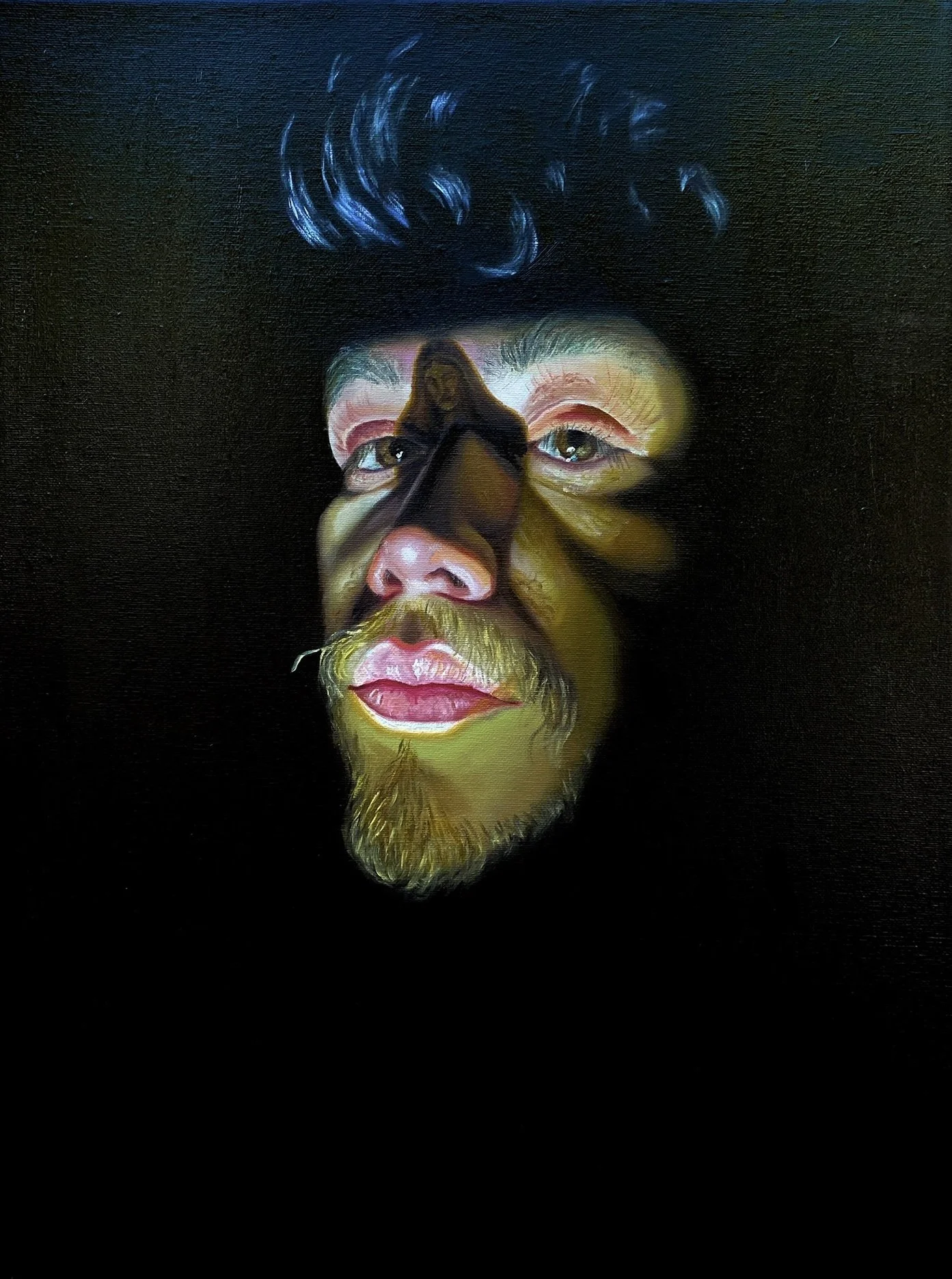 Me, 28, 
oil on linen 
12 x 16 inches 
2023