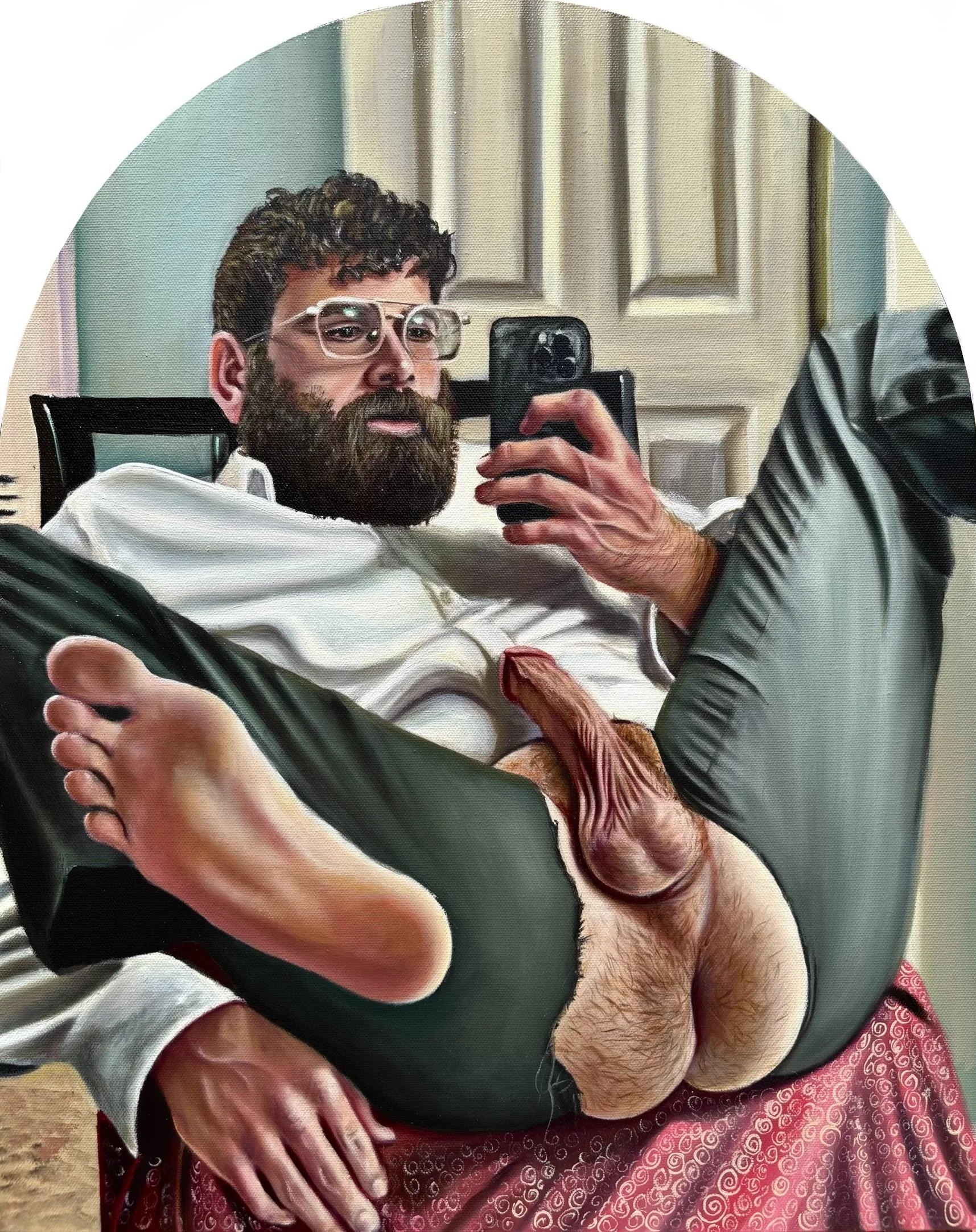 La Semence du Monde, 

oil on canvas 

16 x 20

2025