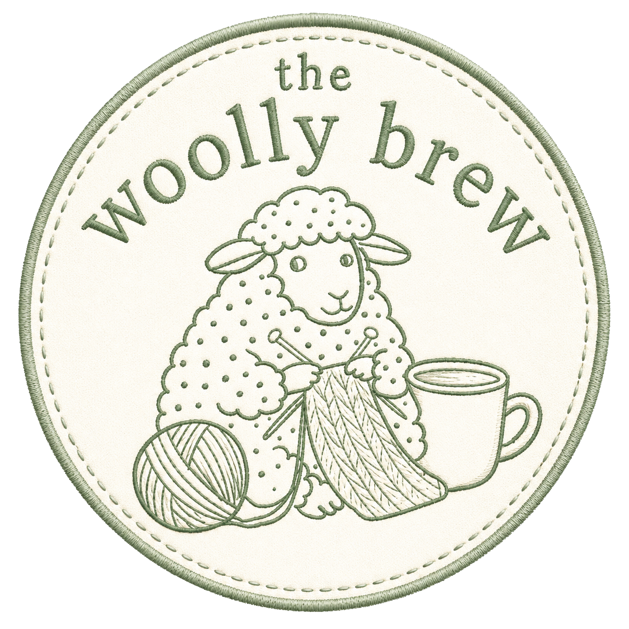 The Woolly Brew logo
