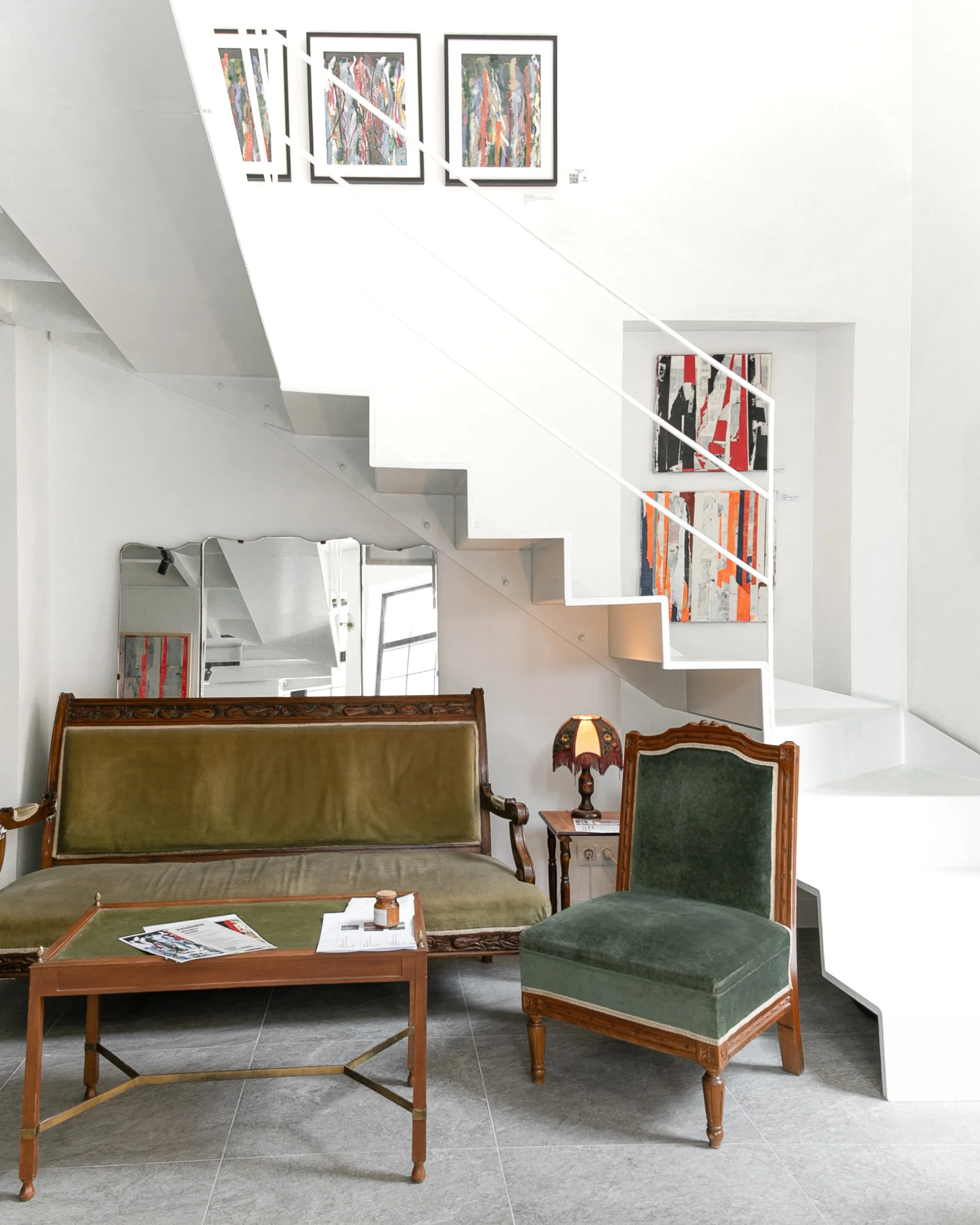 An art gallery renovation projects in Athens, Greece