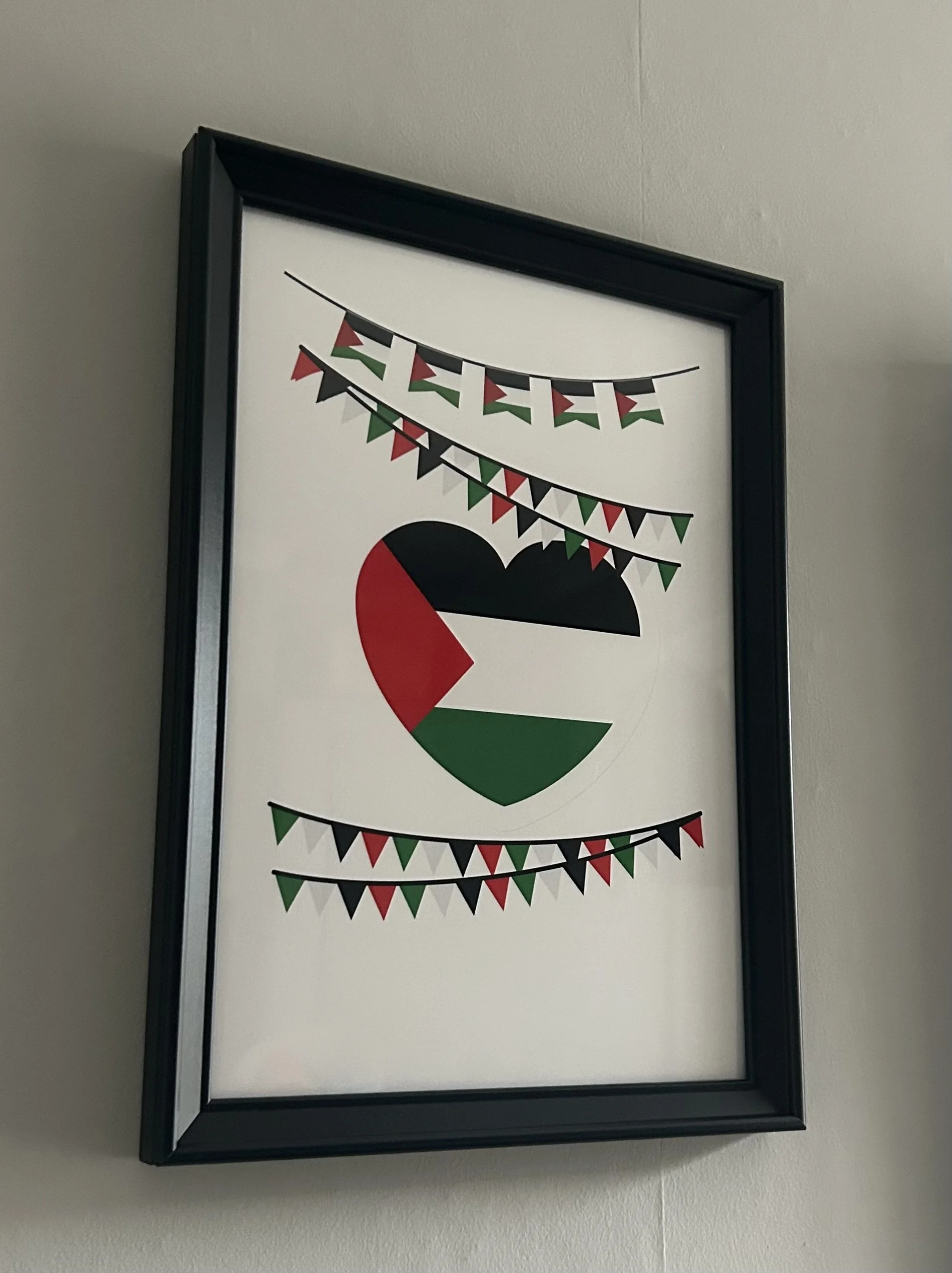 Palestine Art print
