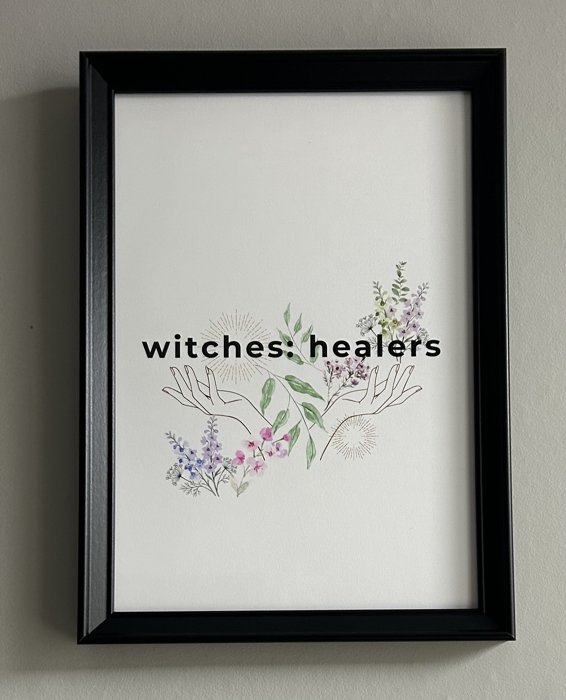 Witches-Healers Art Print