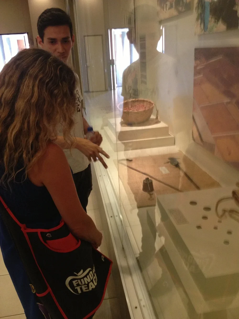  National Museum of Anthropology in San Salvador. Our guide later took us to the elementary school where he is student teaching and to his university. 