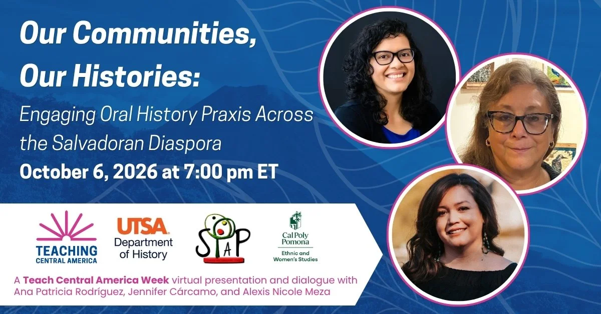 Teach Central America Week Virtual Encuentro