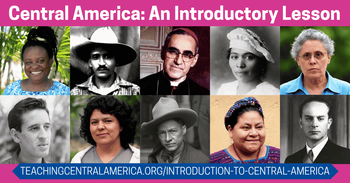 Central America: An Introductory Lesson