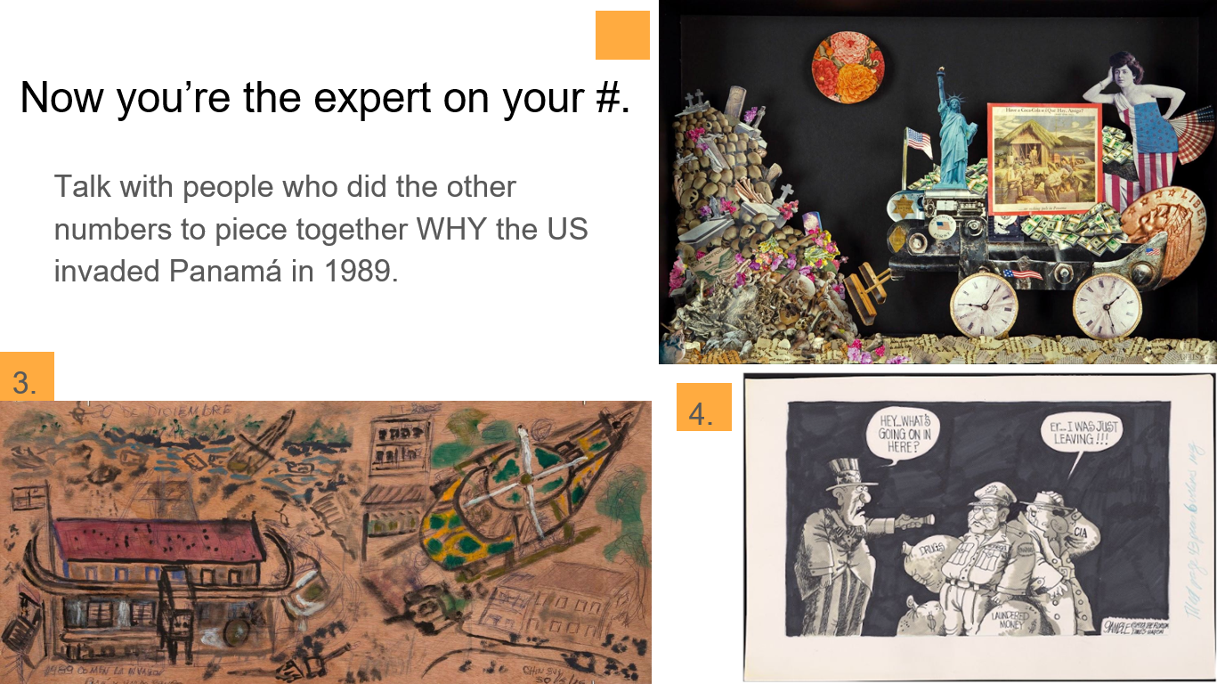 Lesson on Panama Invasion in Philadelphia during Teach Central America Week