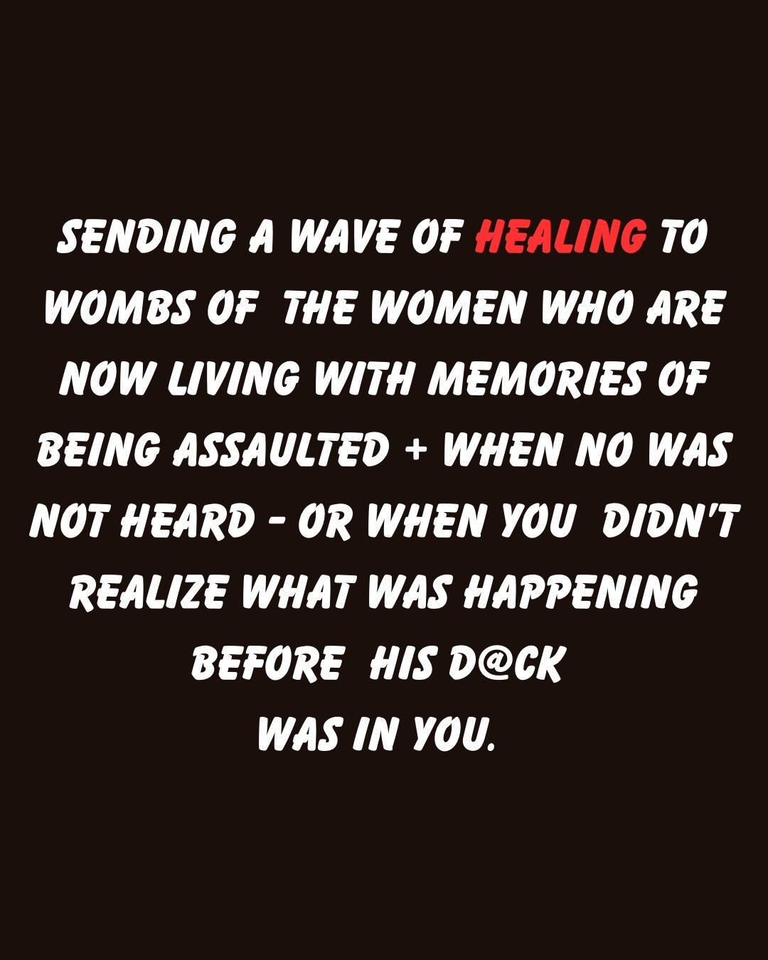 My candle is lit | 
my rituals are happening 🌹🔥⚔️🗡️🕯️

In my RAGE and in my ROAR 
I started to remember my own memories and the memories of friends when it came to being assaulted by a MAN. 

My womb started to pulse and I listened 

Healing is n