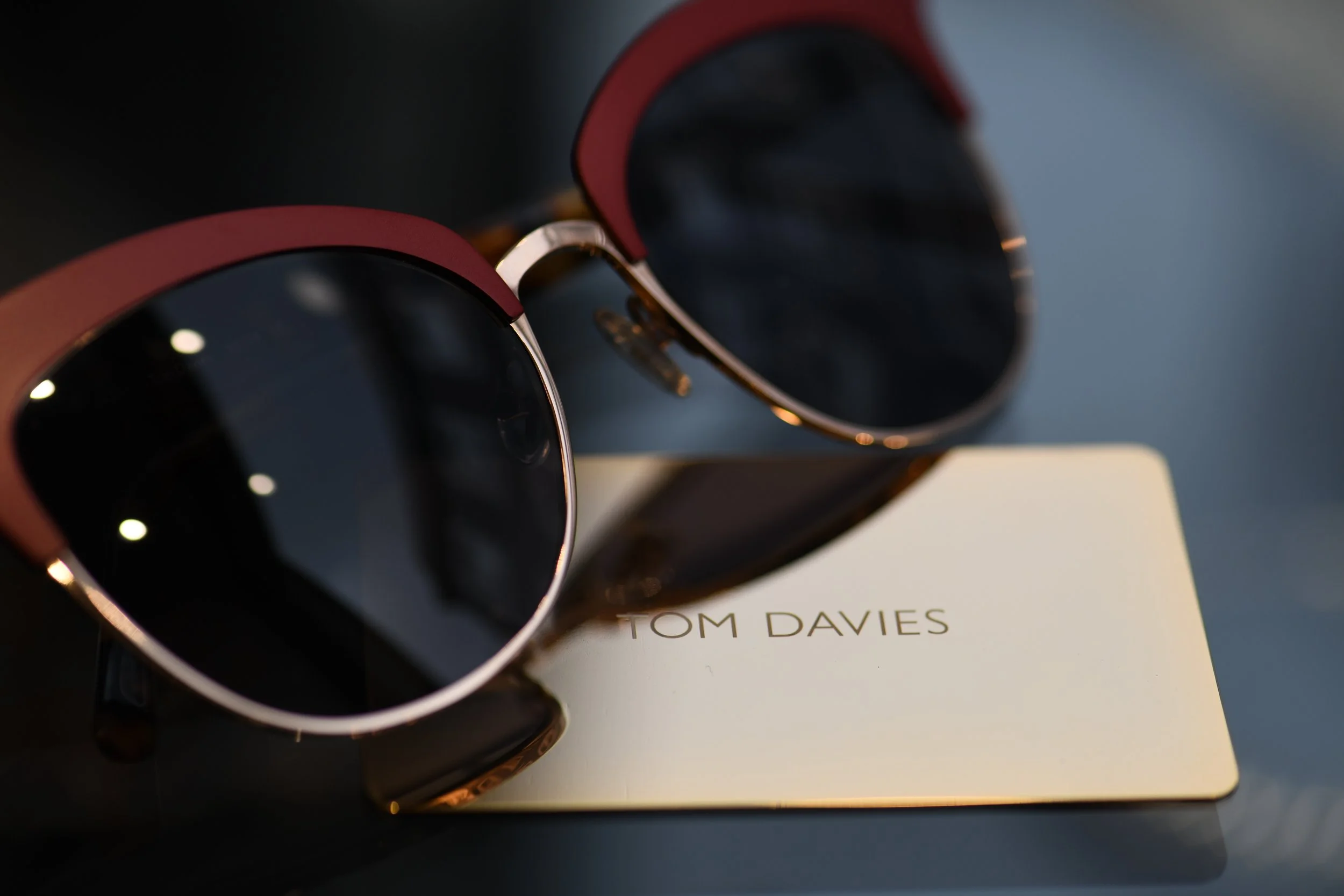An interview with Tom Davies, the Master of Bespoke Eyewear