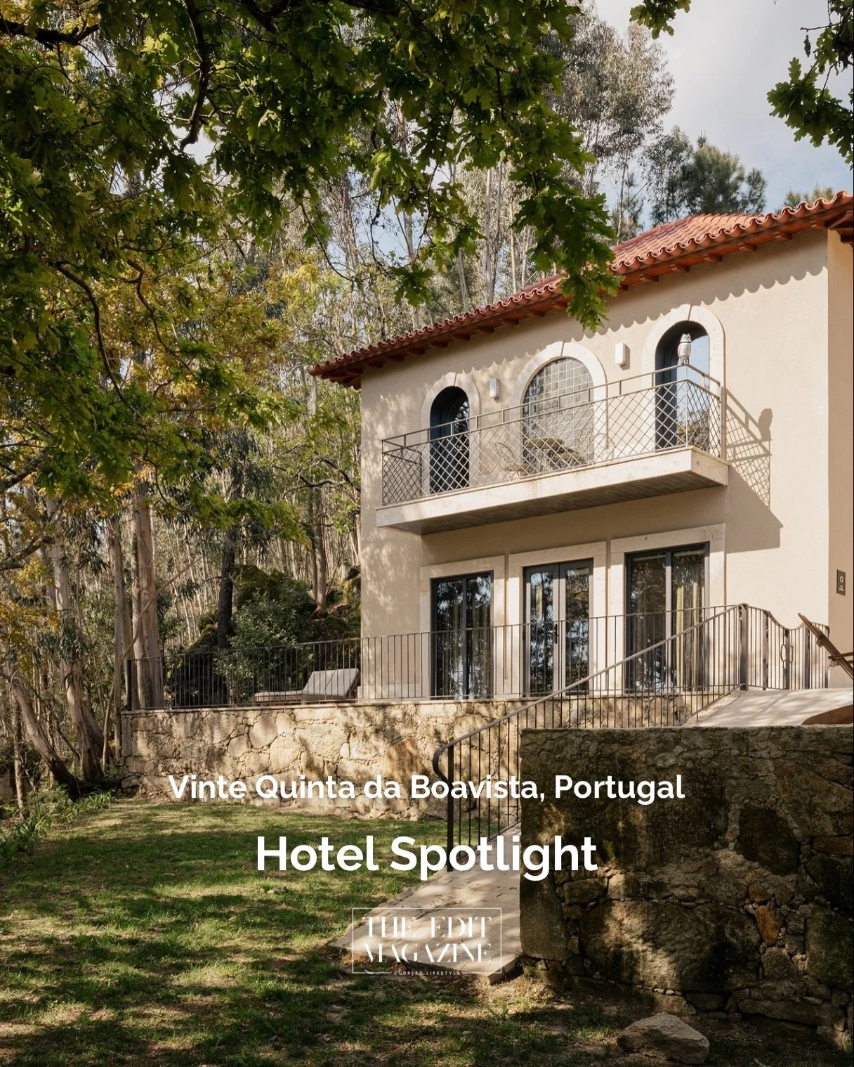 Hotel spotlight: Vinte Quinta da Boavista (@VinteQuinta), Northern Portugal, owned by @Ellaedovinte and @Sergeysmotrov1 🇵🇹

Set across 13 hectares of countryside, Vinte Quinta da Boavista centres on a 15th century manor house surrounded by vineyard