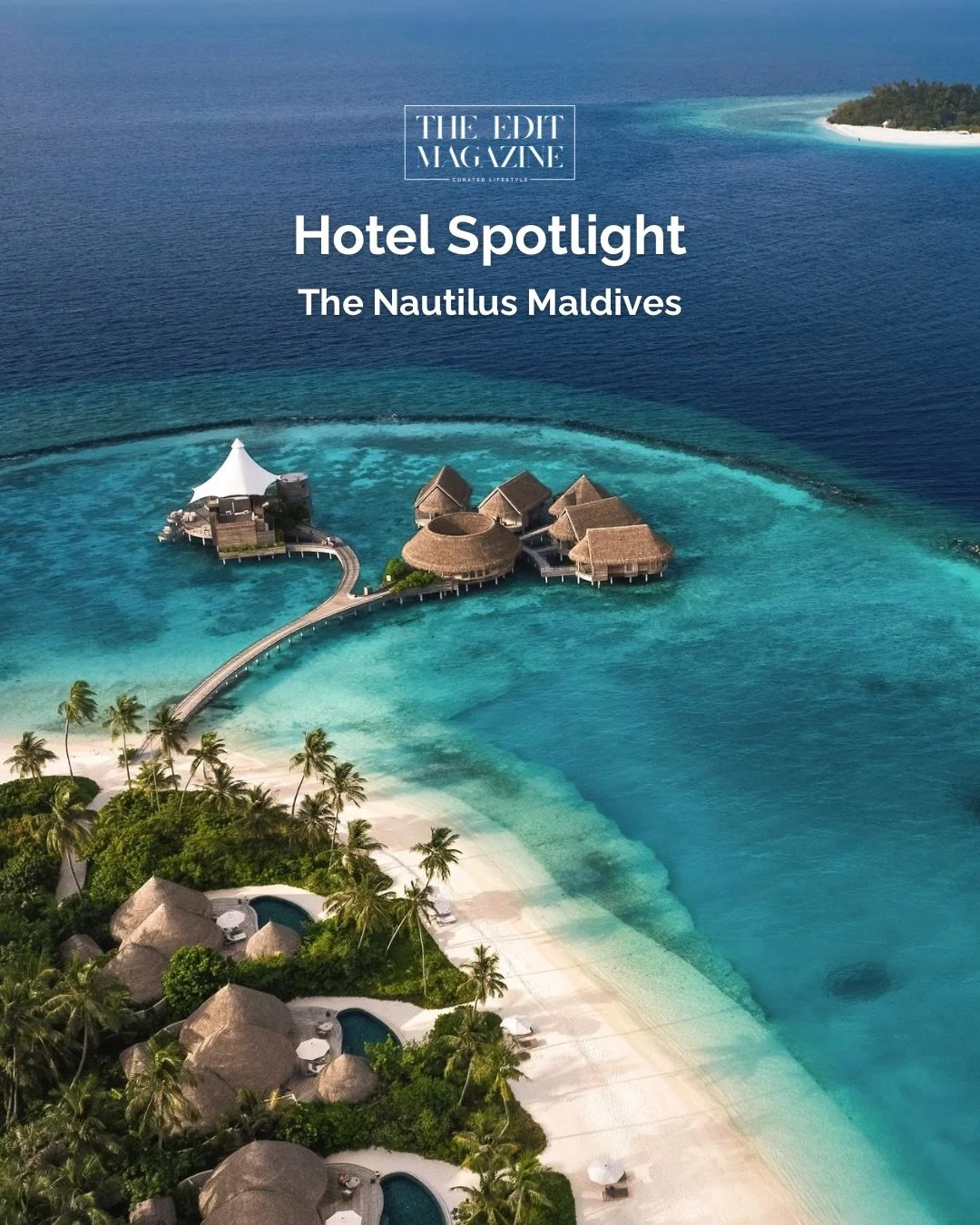 Hotel Spotlight: The Nautilus Maldives (@TheNautilusIsland) 🇲🇻 

This ultra-luxurious hideaway has just made its MICHELIN Key (@MichelinGuide) debut with Two-Keys. Set within the UNESCO Biosphere Reserve of Baa Atoll, The Nautilus is an intimate co