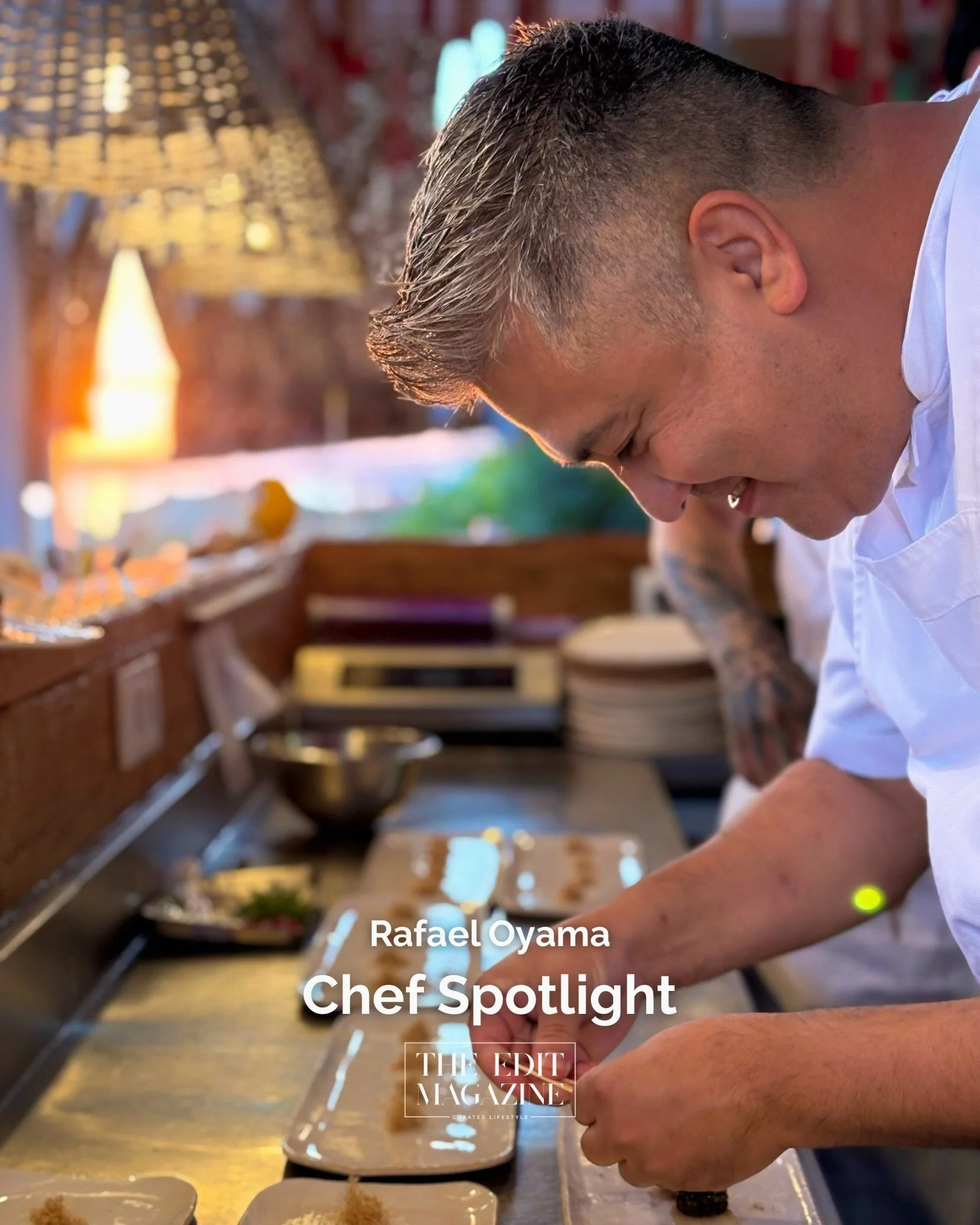 Chef Spotlight: Rafael Oyama (@Rafael.Ooyama) 🇧🇷🇯🇵🇵🇹

Born and raised in Brazil, with Japanese heritage and four years of professional training in Japan, Rafael has developed a culinary philosophy rooted in precision, respect for ingredients an