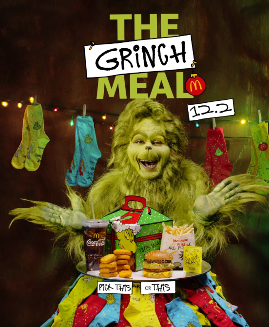 McDonalds Global Grinch Meal 2025
