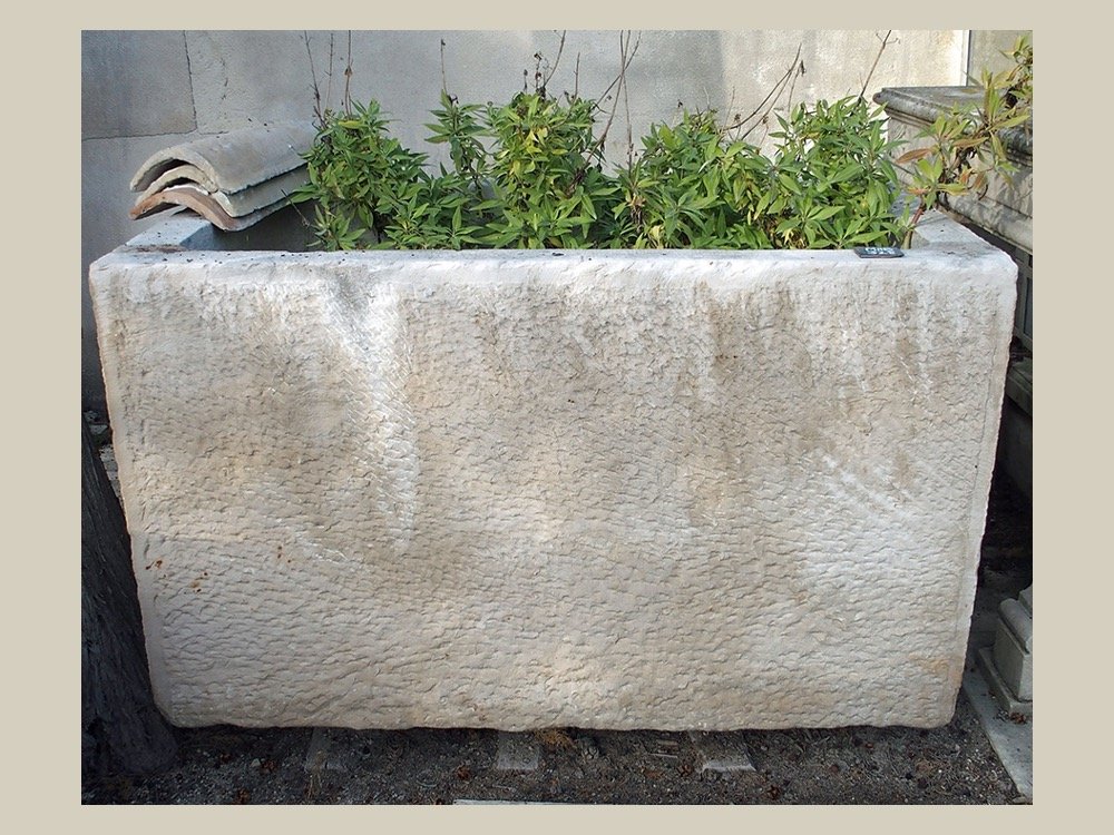 Large Antique Stone Basin or Fountain