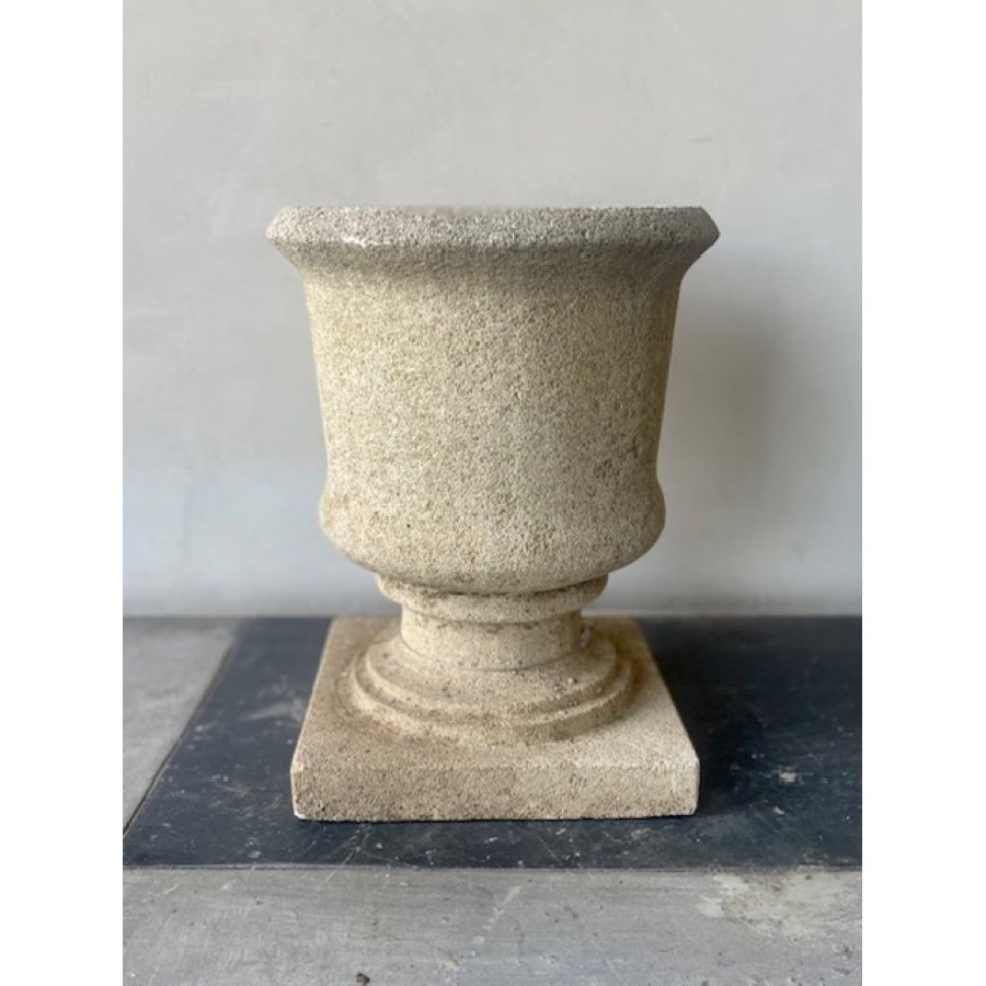 ANTIQUE STONE URN