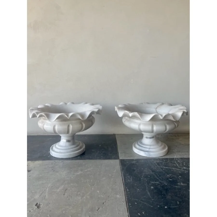 MARBLE GARDEN CENTERPIECES