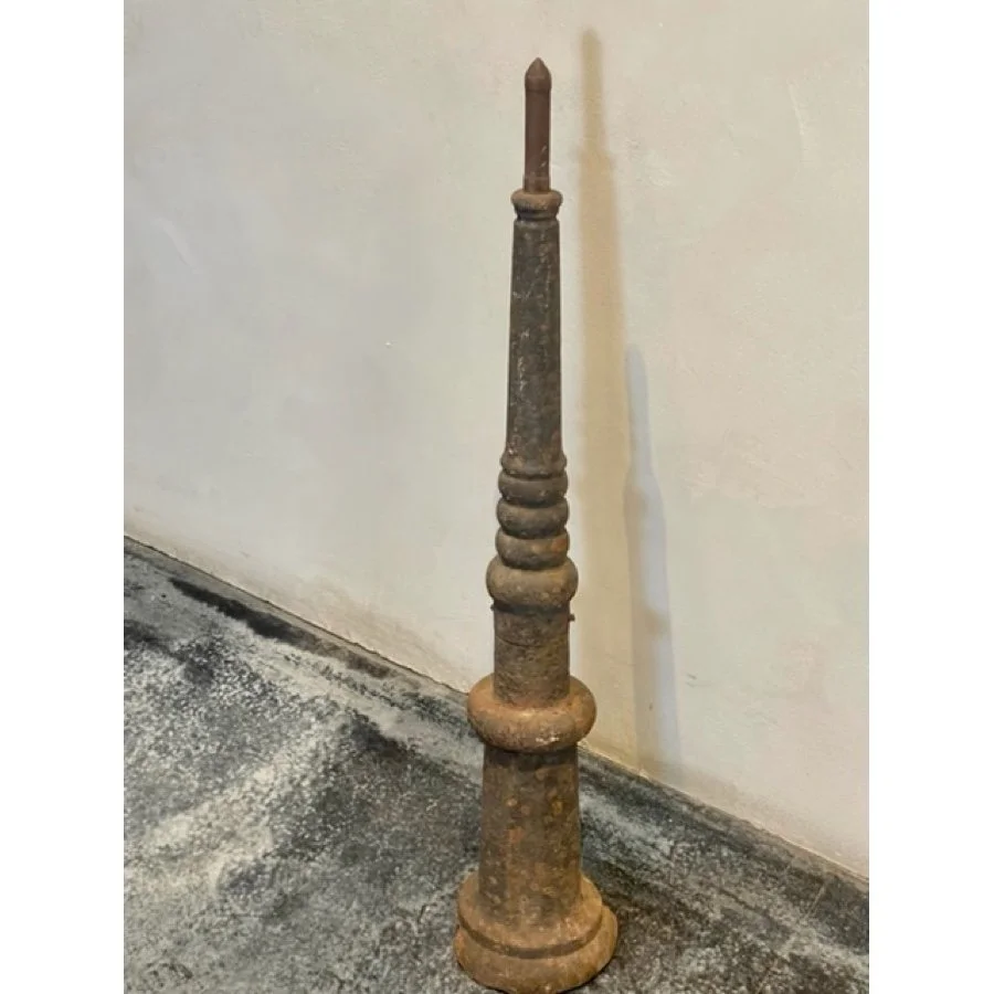 ANTIQUE IRON FINIAL