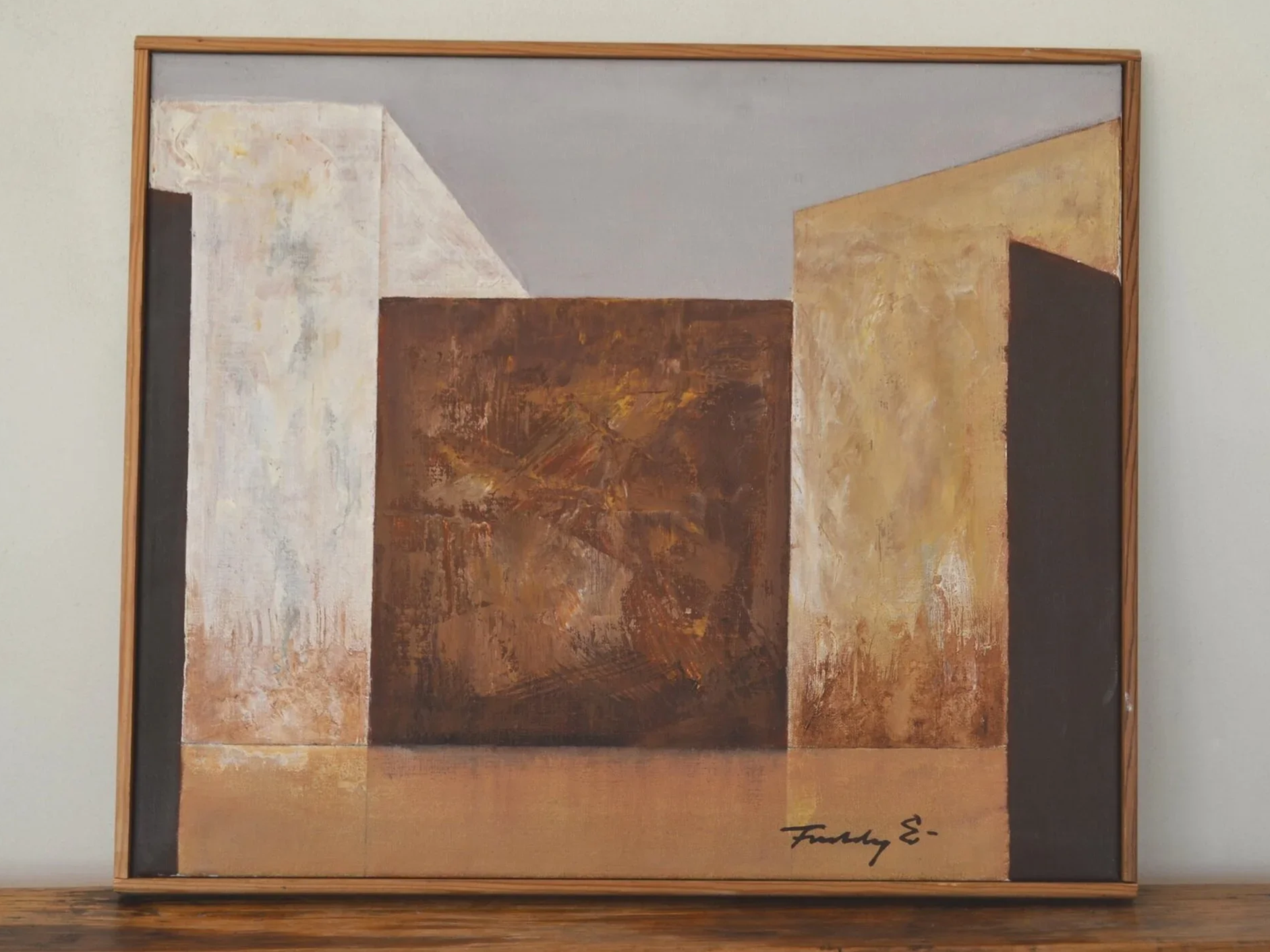 Oil Painting by Freddy Erikson - Framed